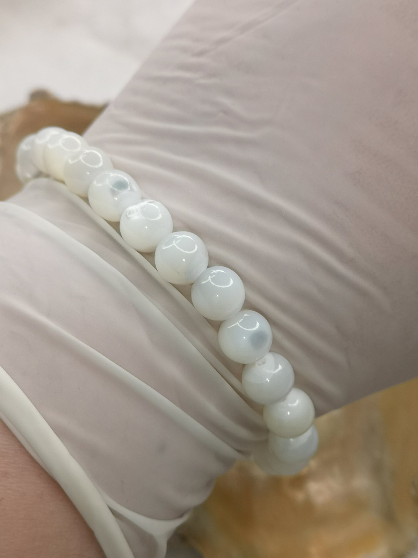 Shell π Stein Edelstein Armband