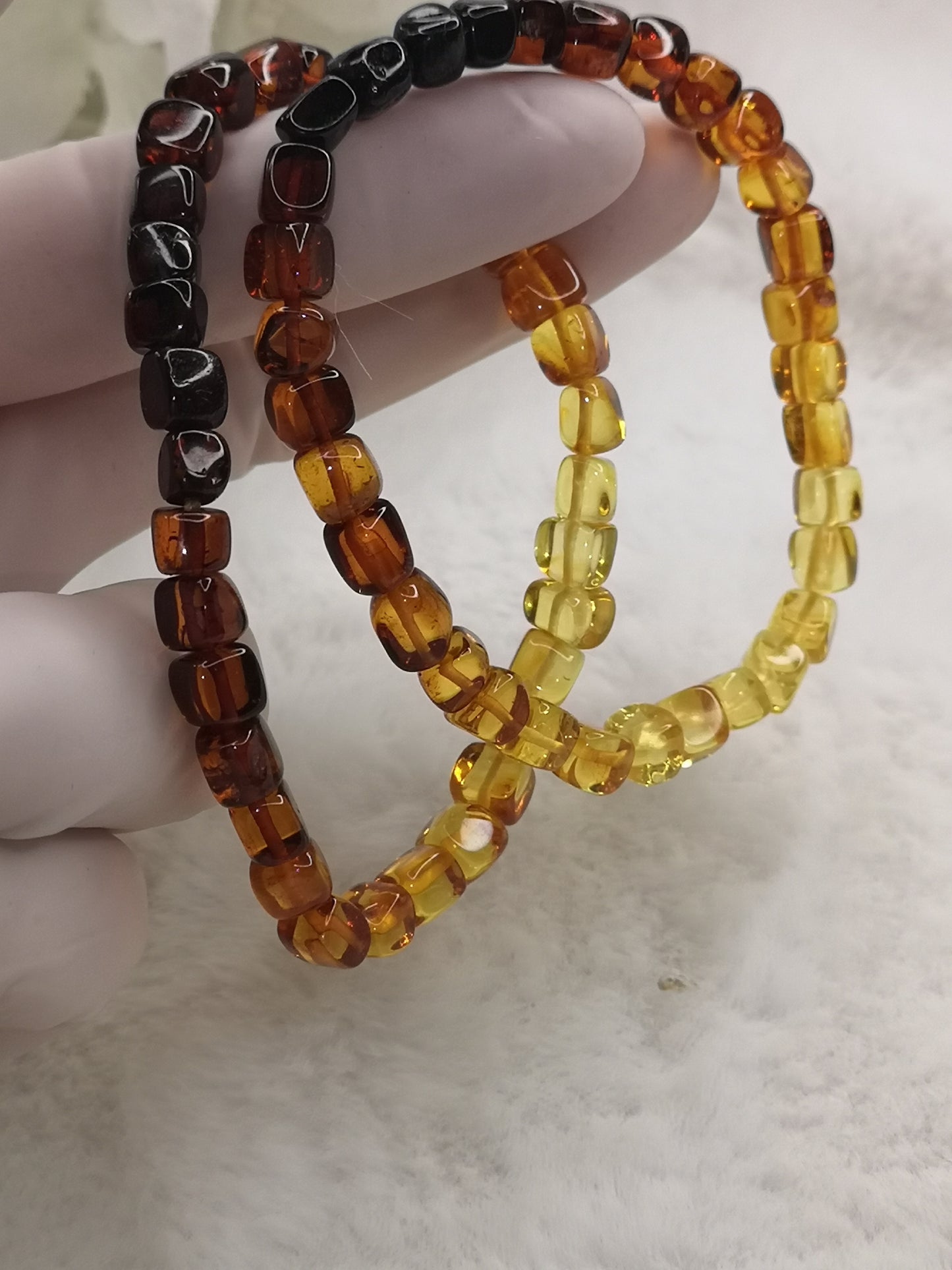 Bernstein Amber Armband Edelstein Crystal #dayza