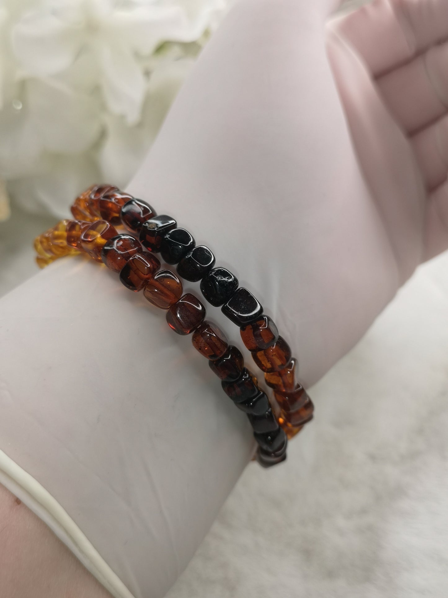 Bernstein Amber Armband Edelstein Crystal #dayza