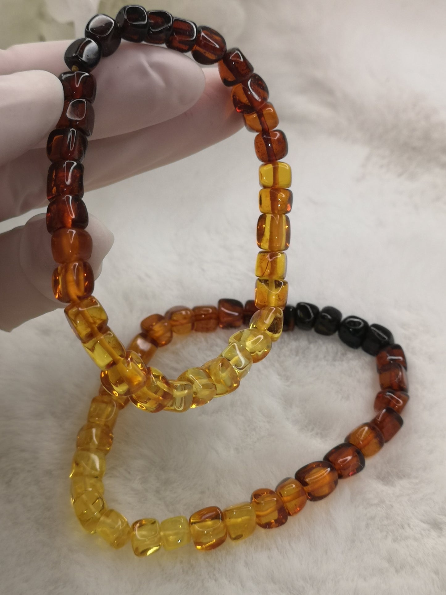 Bernstein Amber Armband Edelstein Crystal #dayza