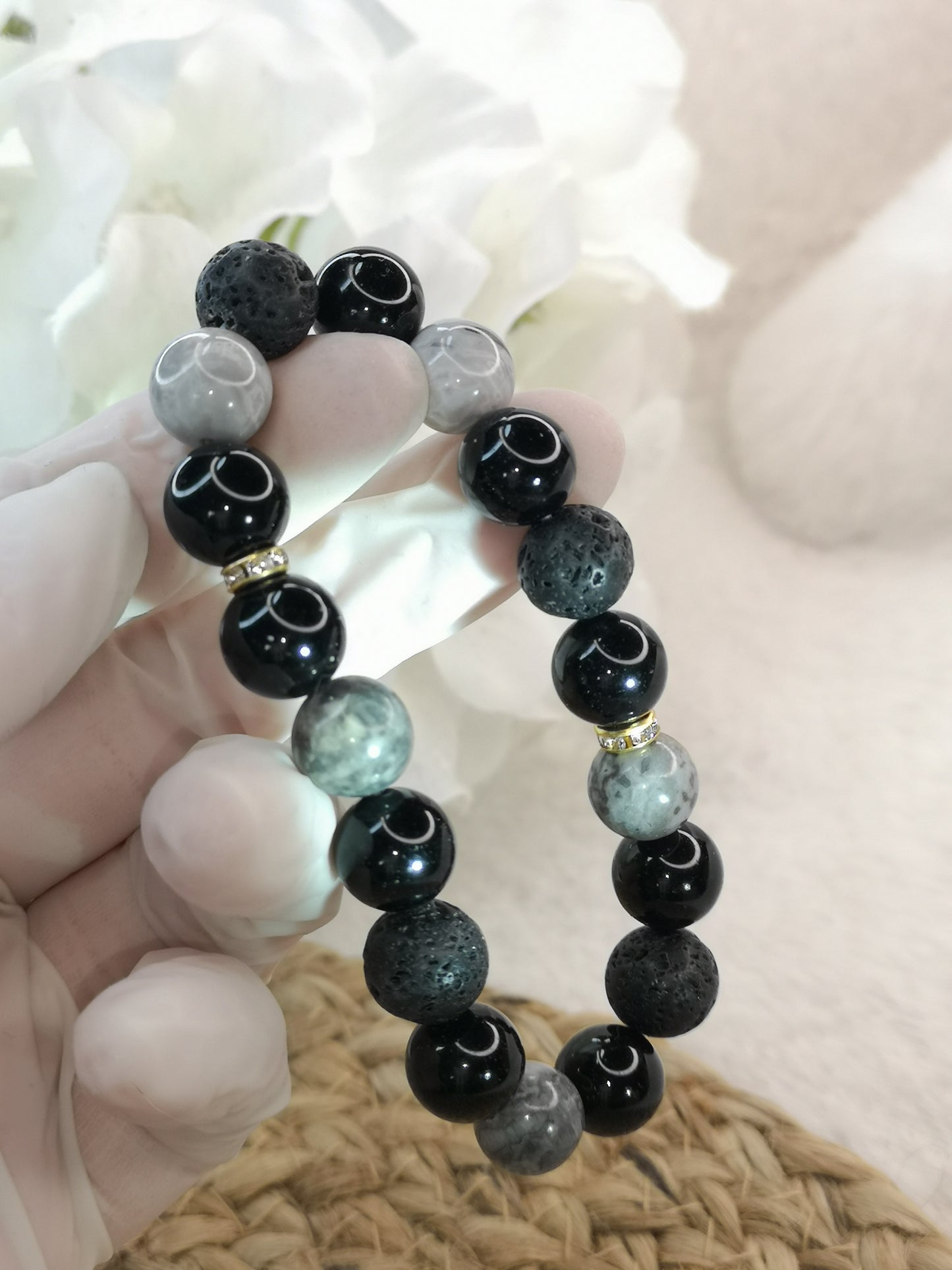 Warrior-Night 10mm Armbamd Edelstein Crystal #dayza