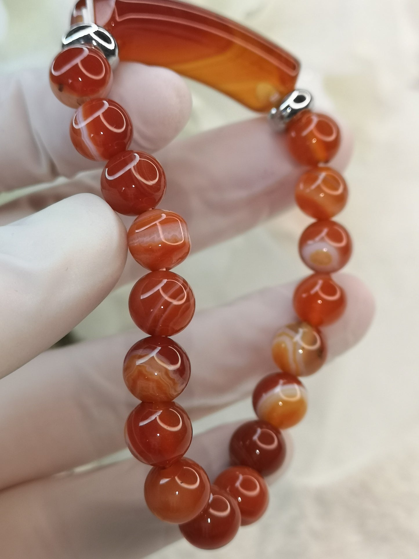 Carneol Edelstein Armband