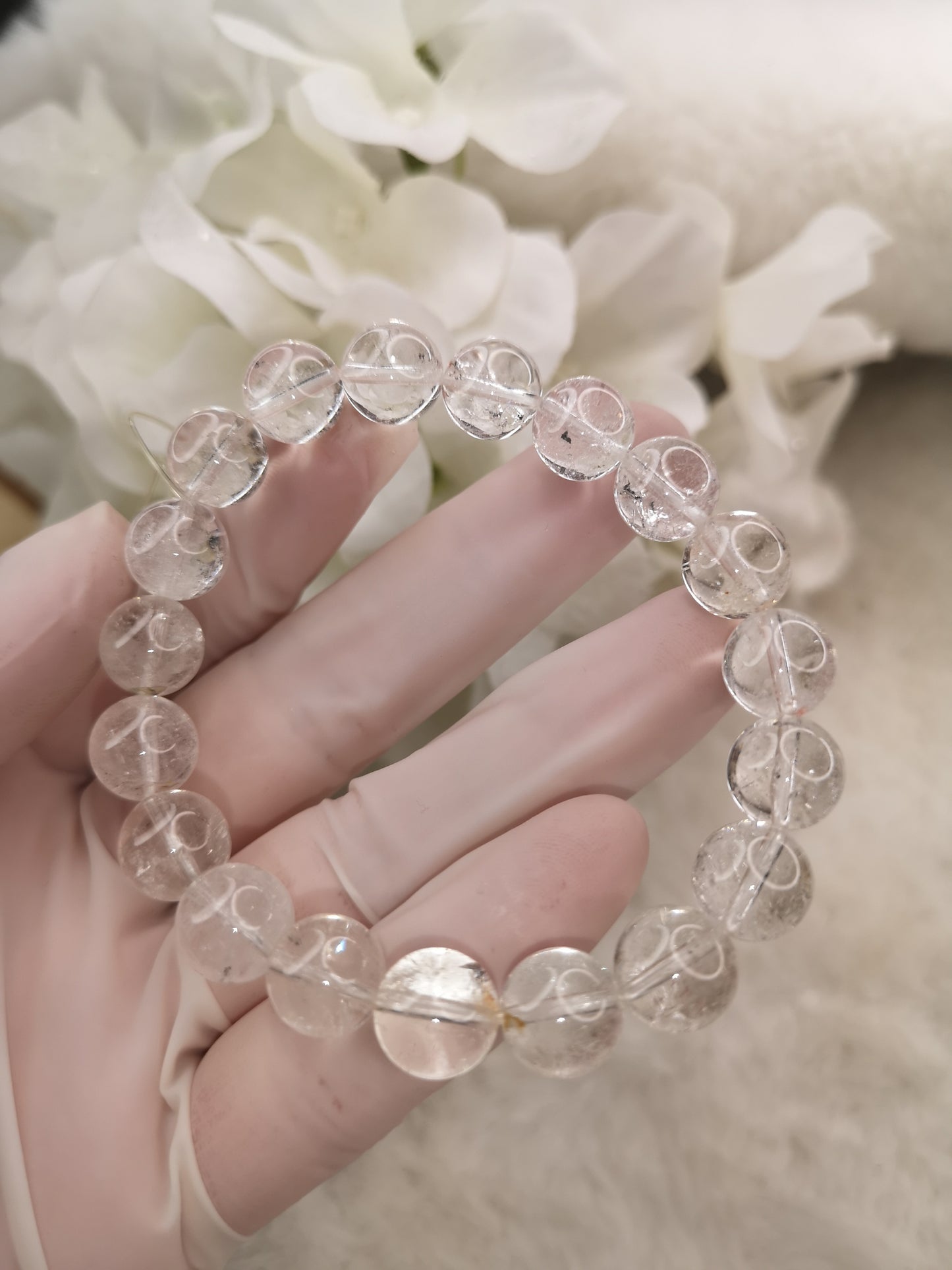 Bergkristall Edelstein Armband