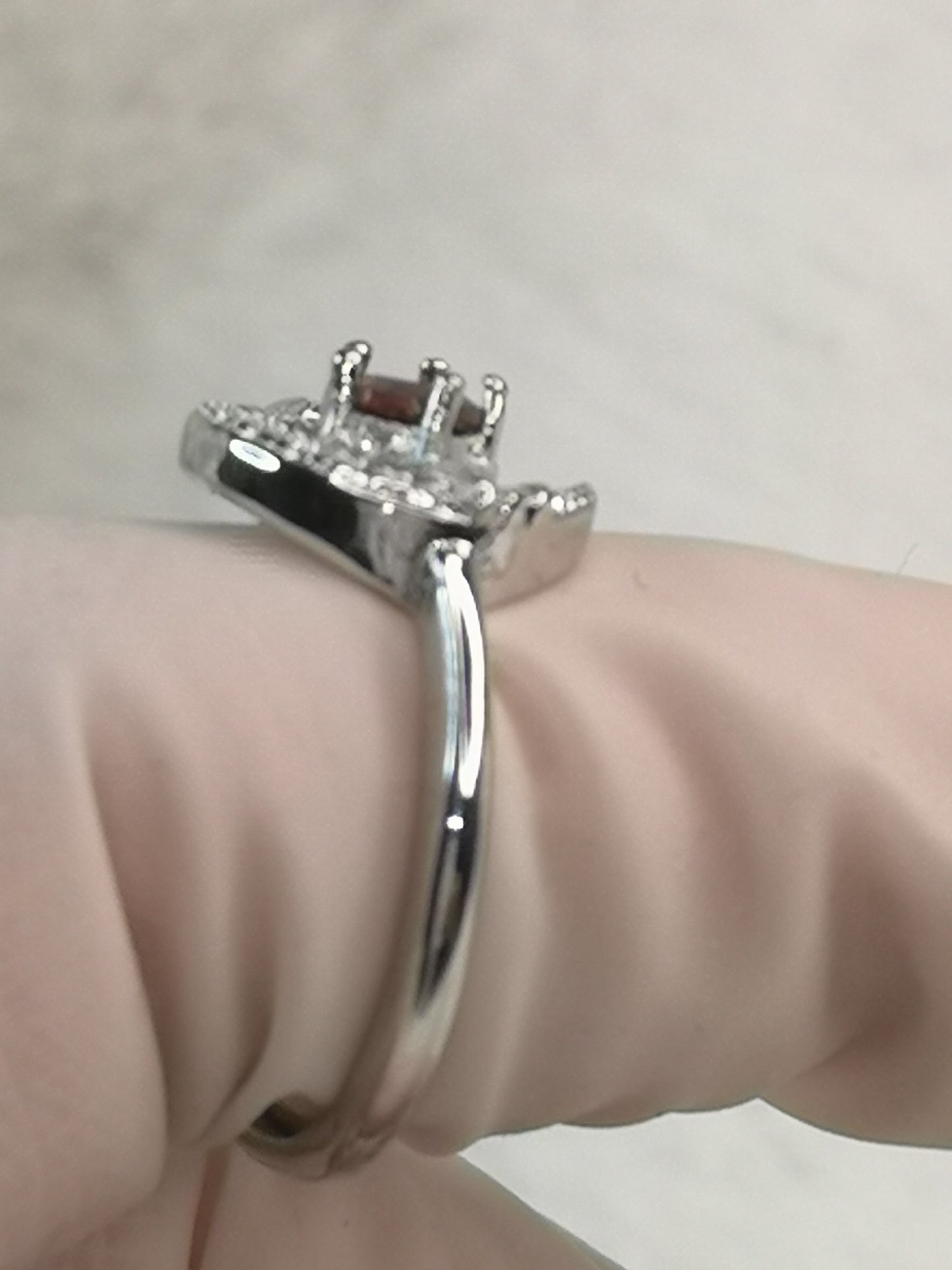 Granat Kupfer Ring