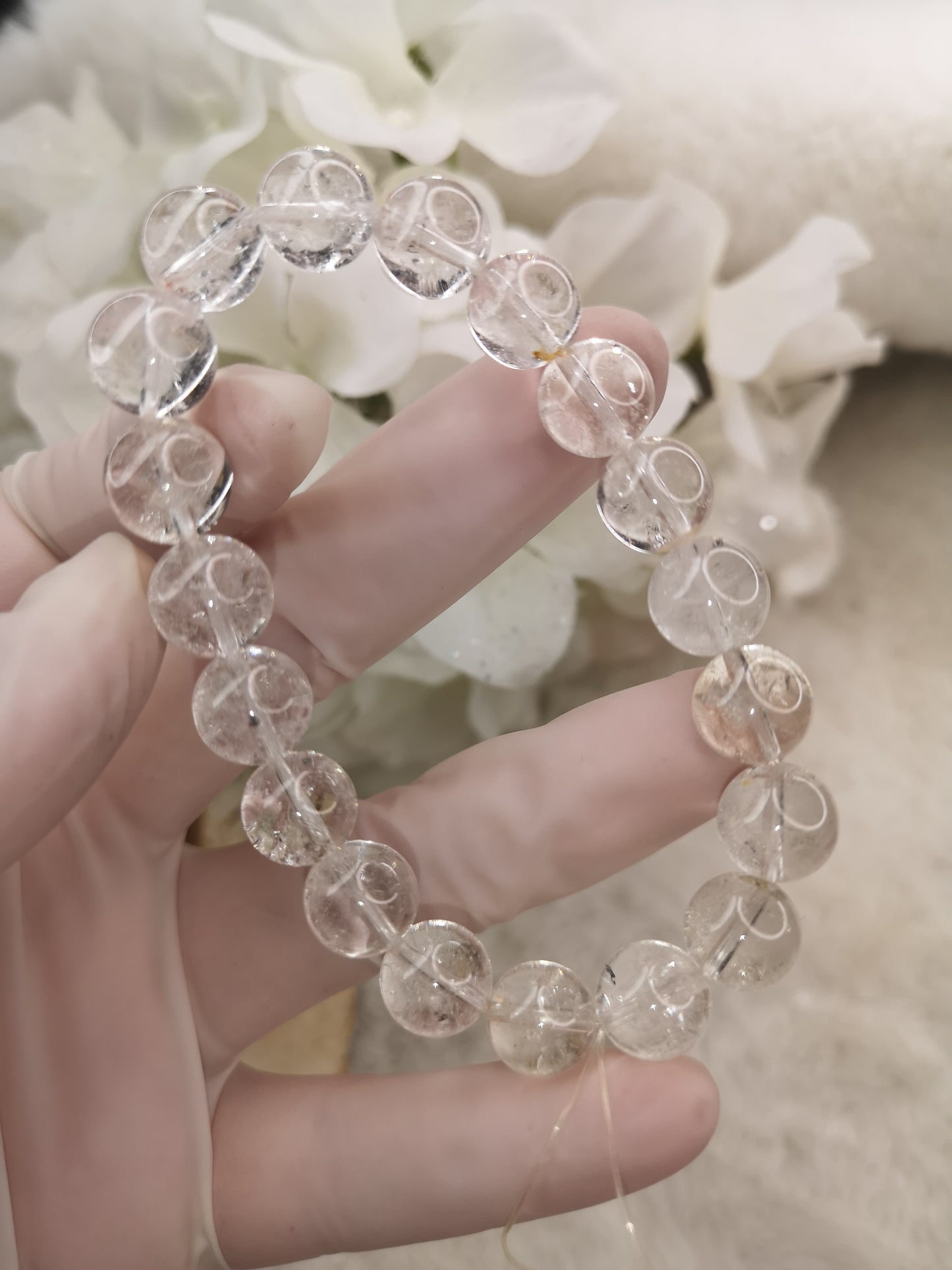 Bergkristall Edelstein Armband