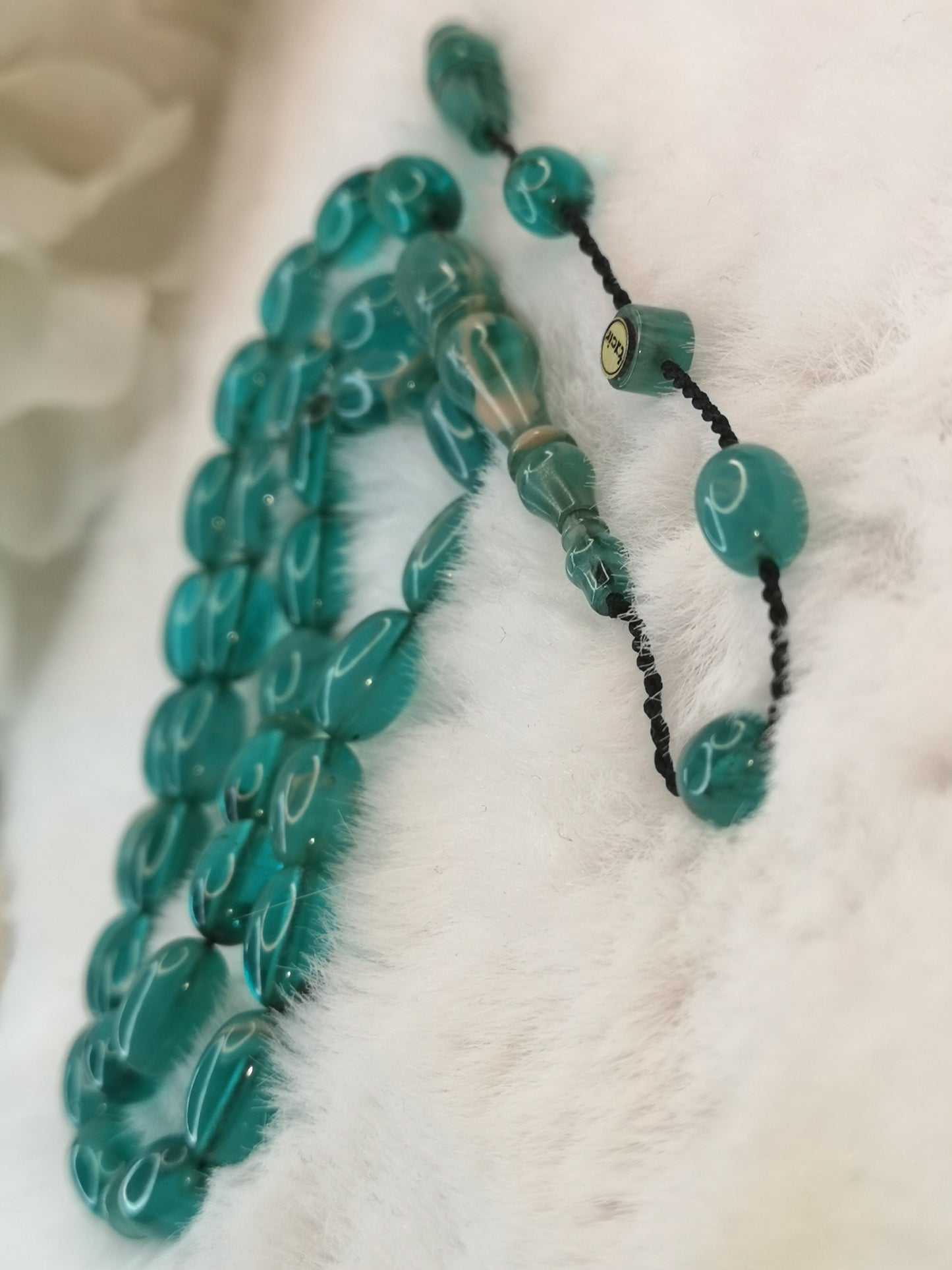 Sıkma Kehribar tesbih Muhammed Tacir Usta 📿 Gebetskette 📿