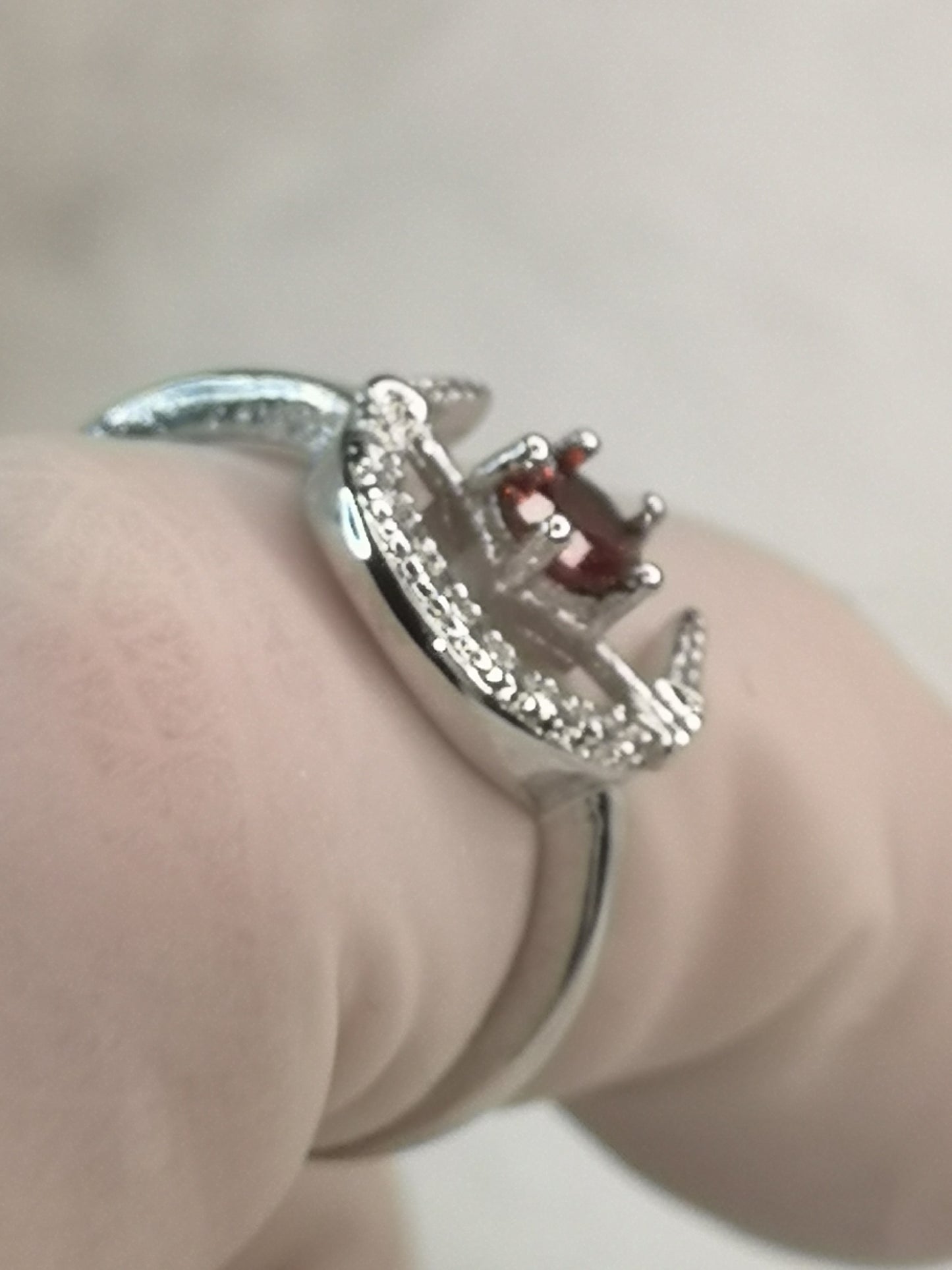 Granat Kupfer Ring