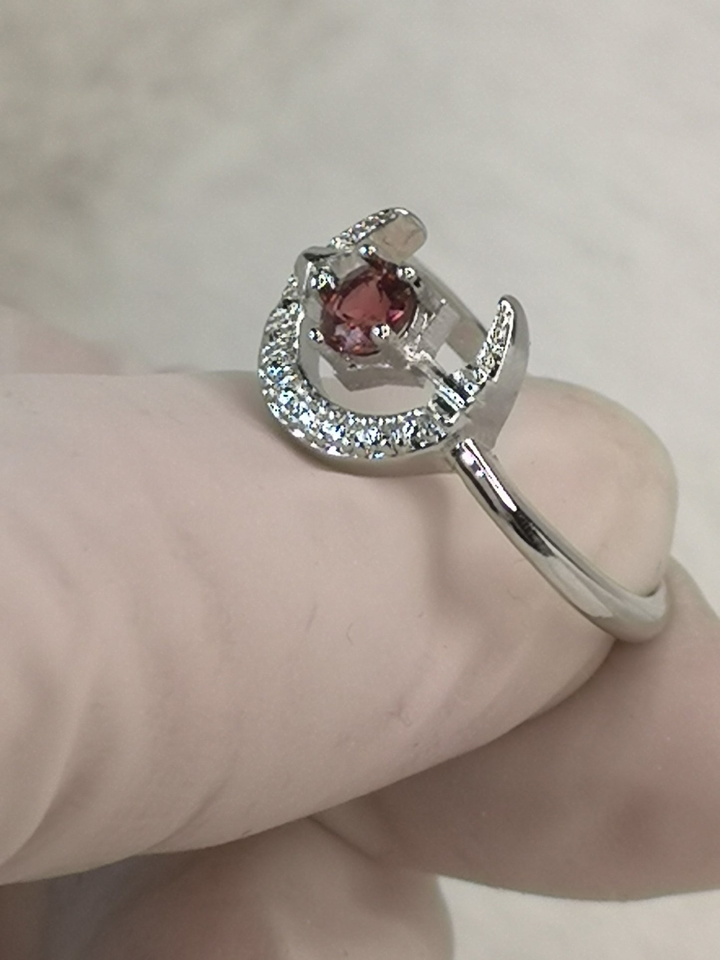 Granat Kupfer Ring