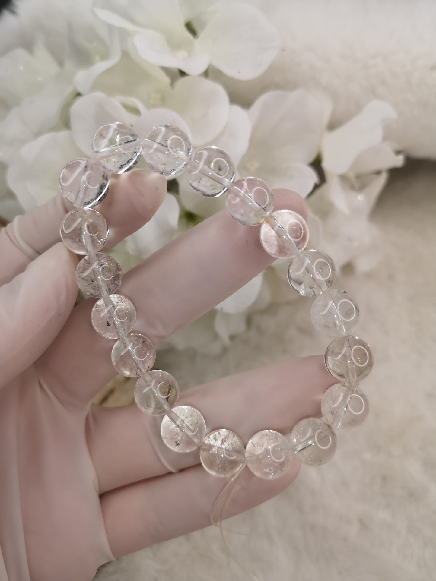 Bergkristall Edelstein Armband