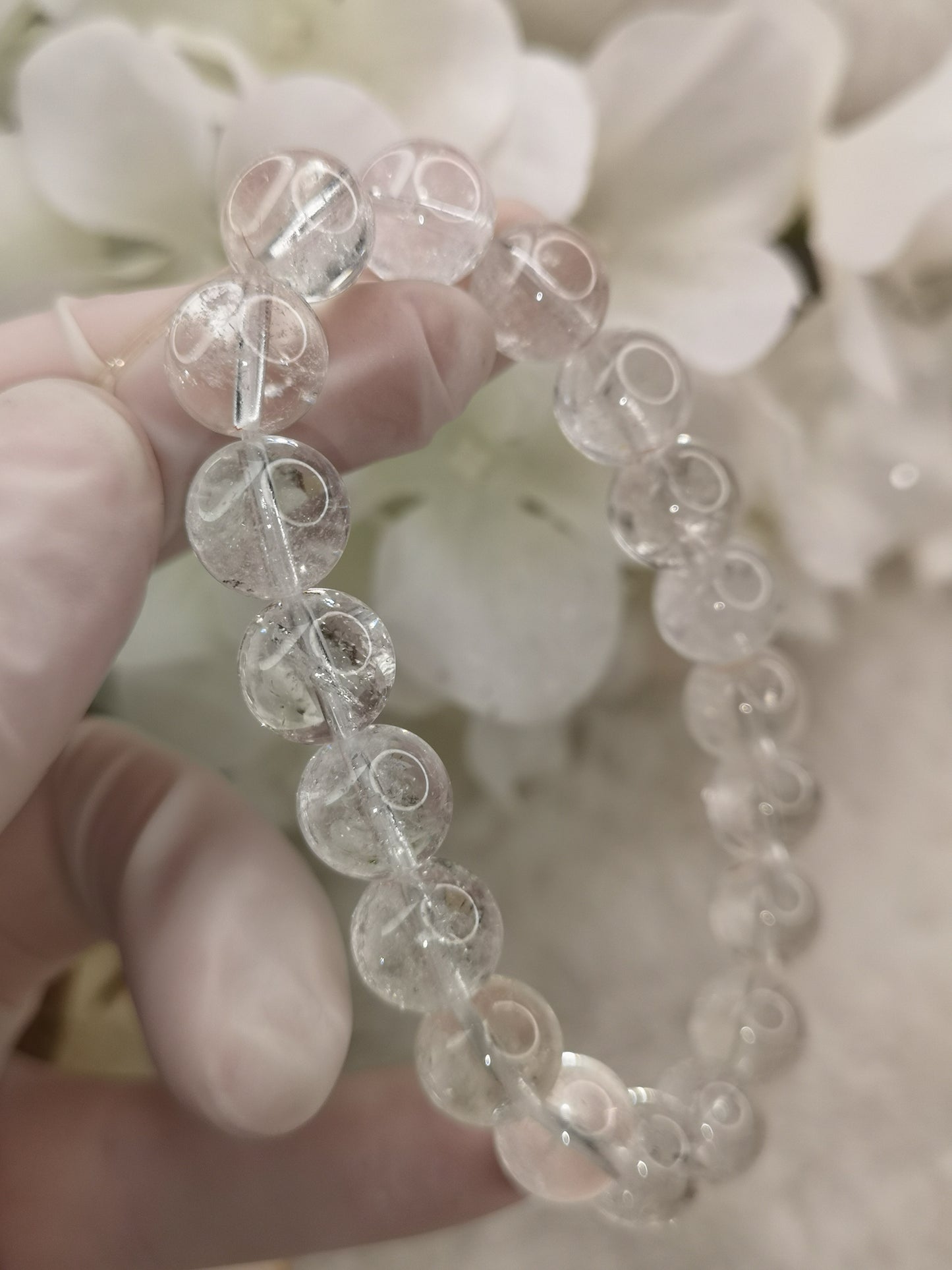 Bergkristall Edelstein Armband