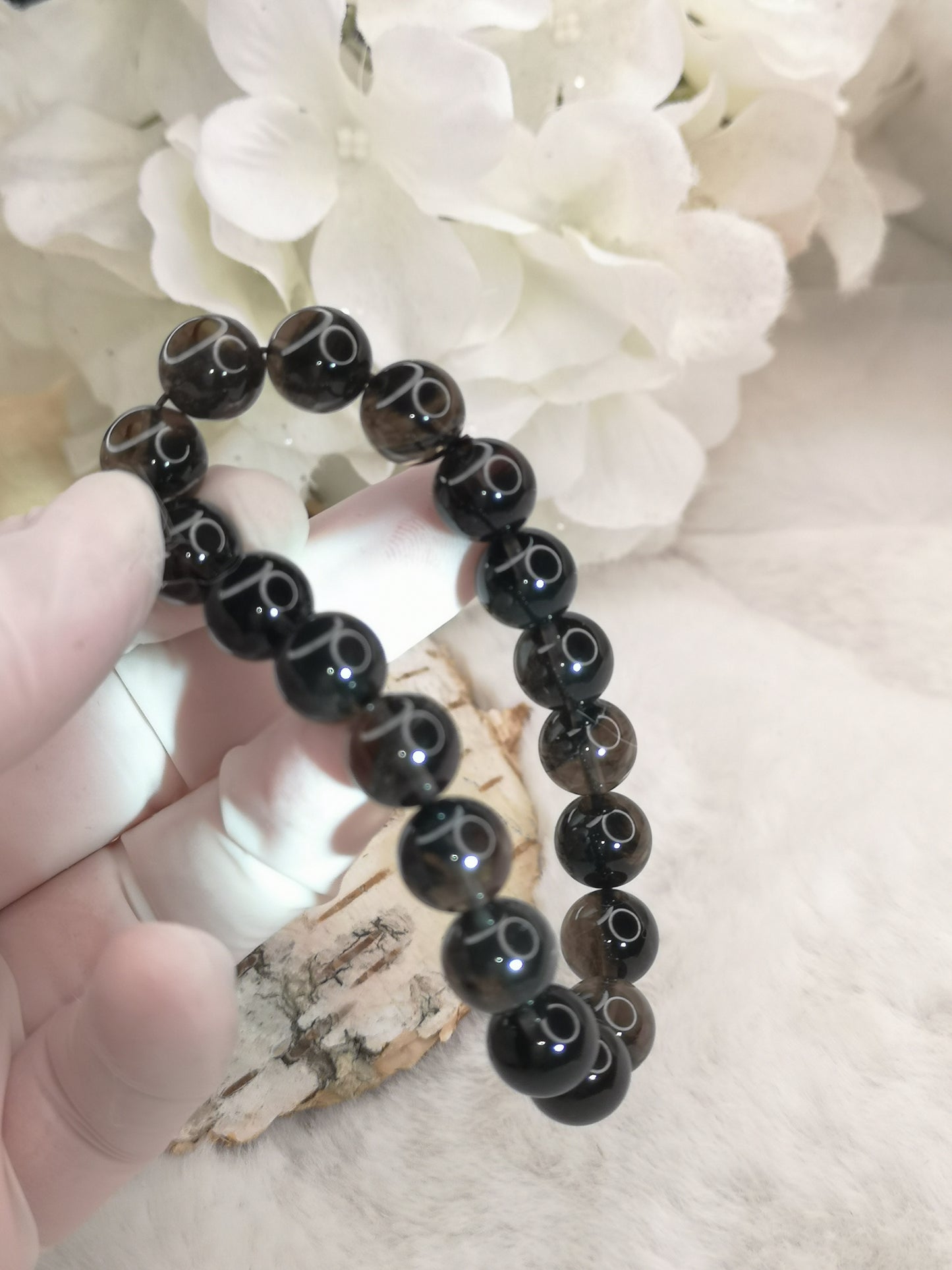 Rauch Quarz Edelstein Armband