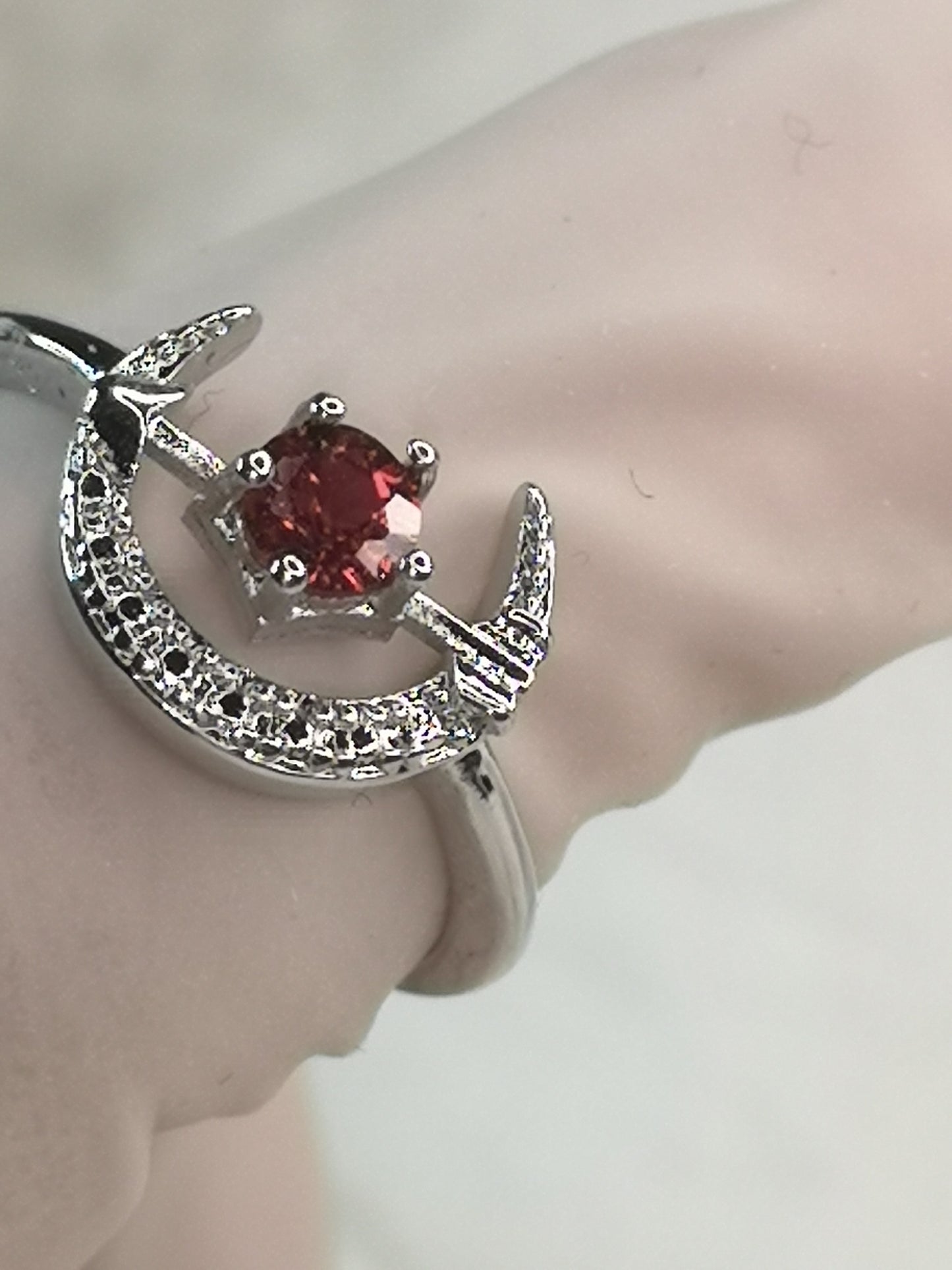 Granat Kupfer Ring