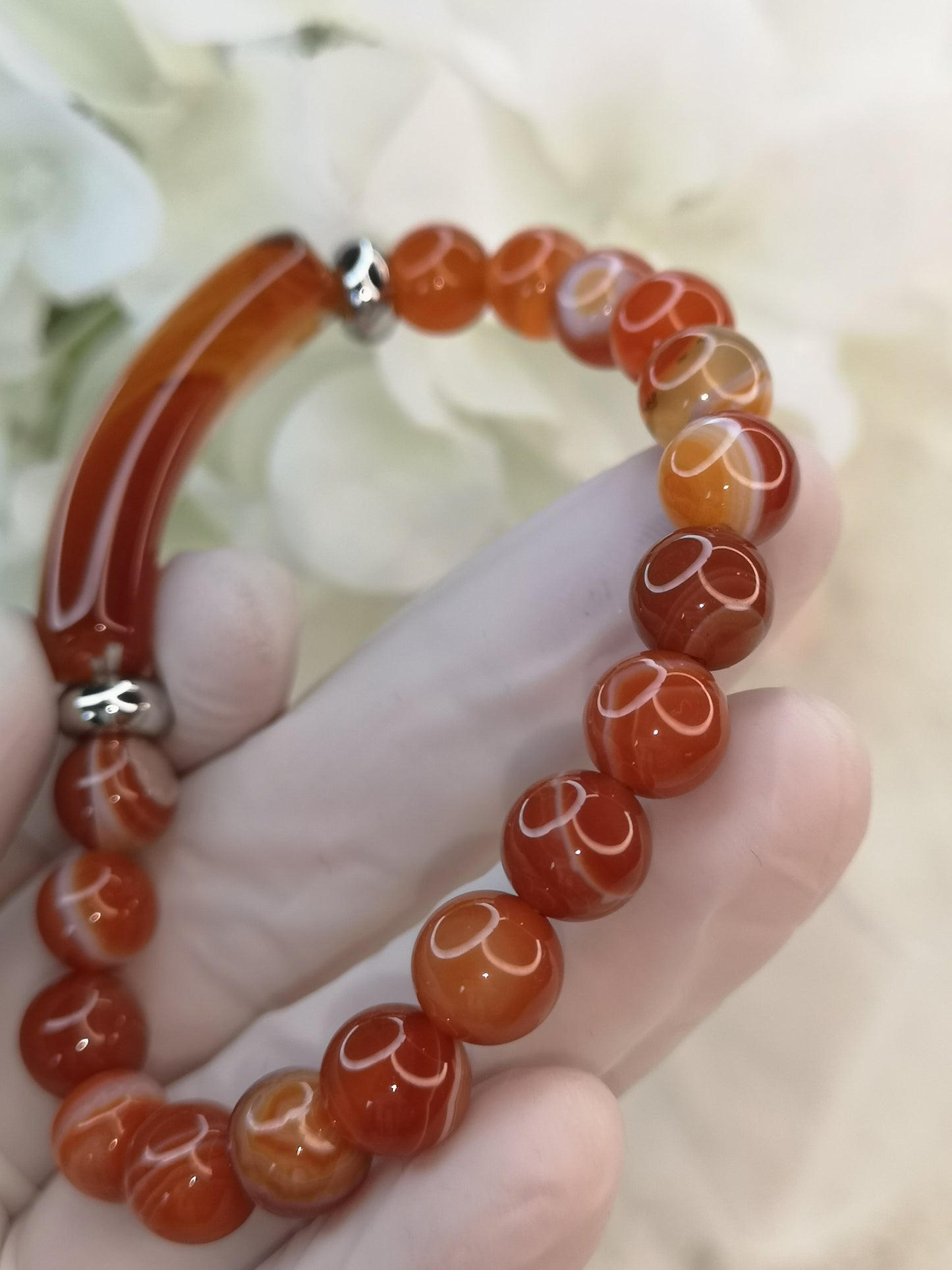 Carneol Edelstein Armband