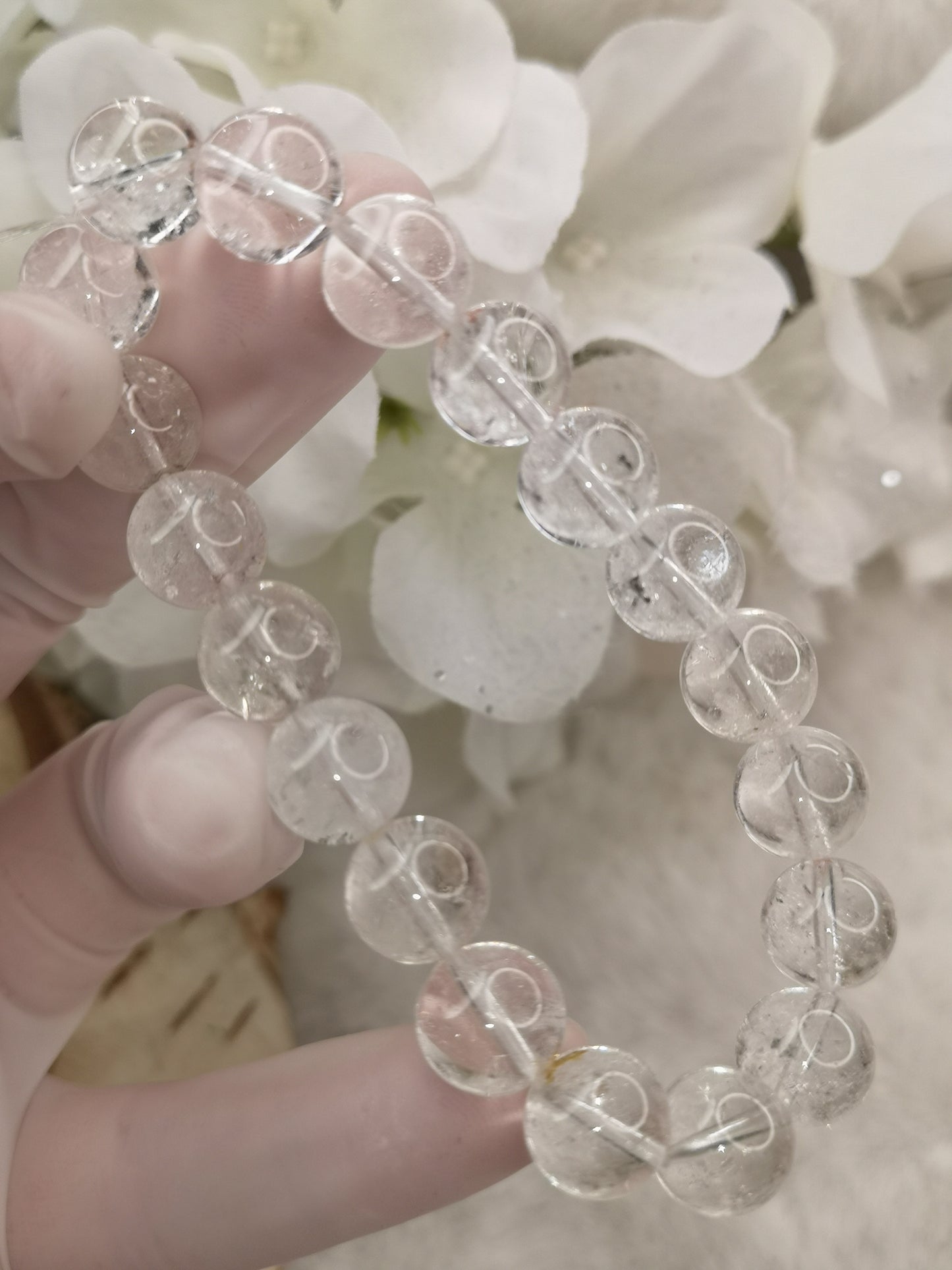 Bergkristall Edelstein Armband