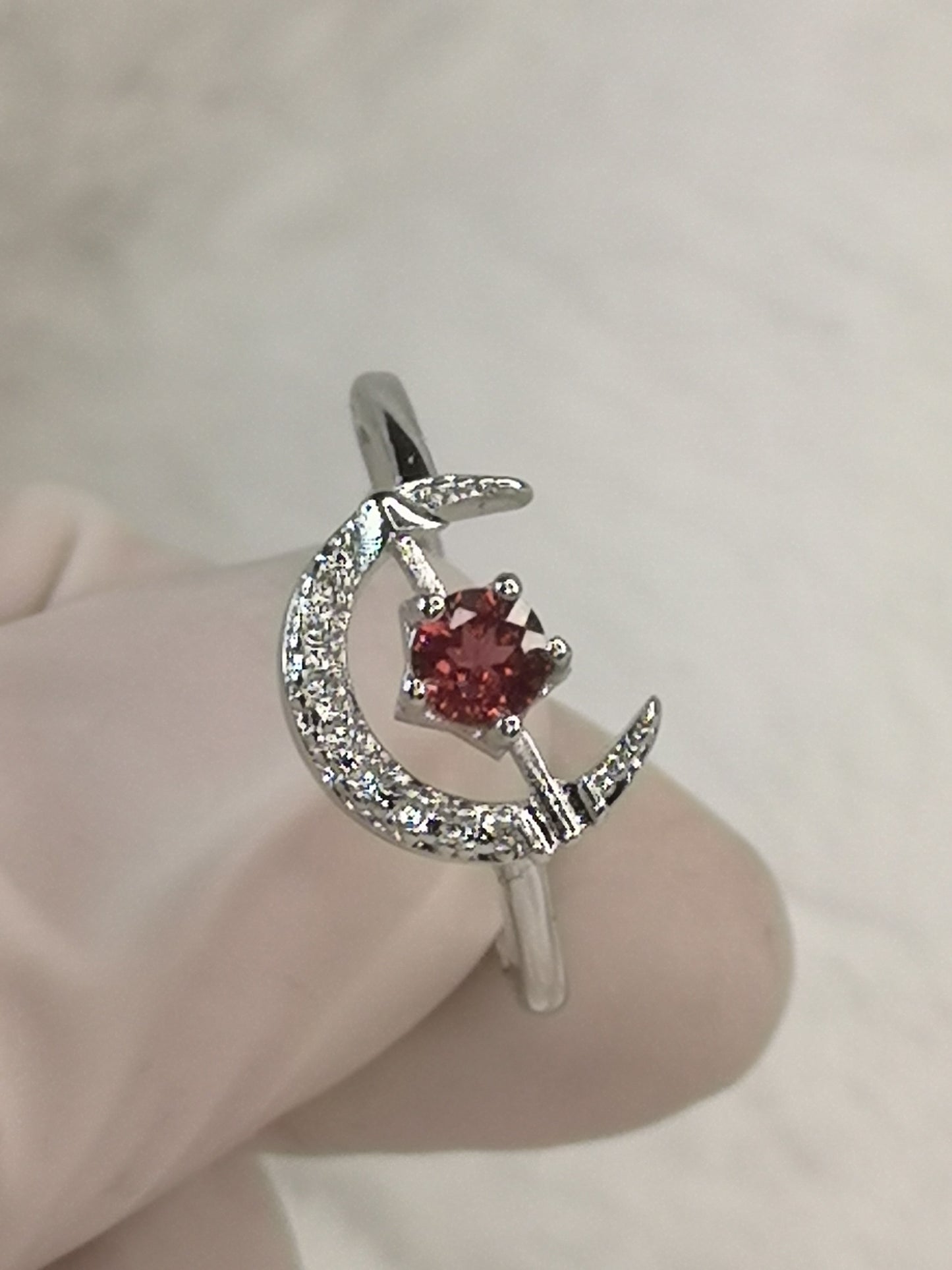 Granat Kupfer Ring