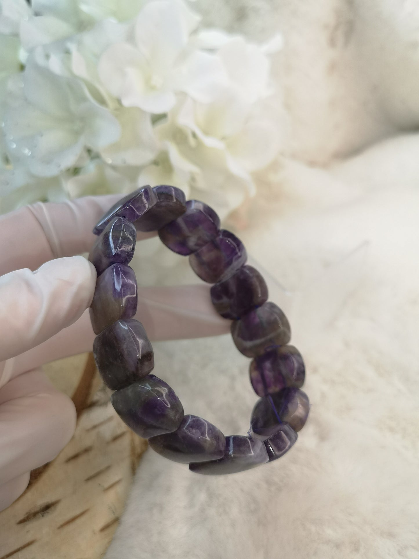 Amethyst Edelstein Armband
