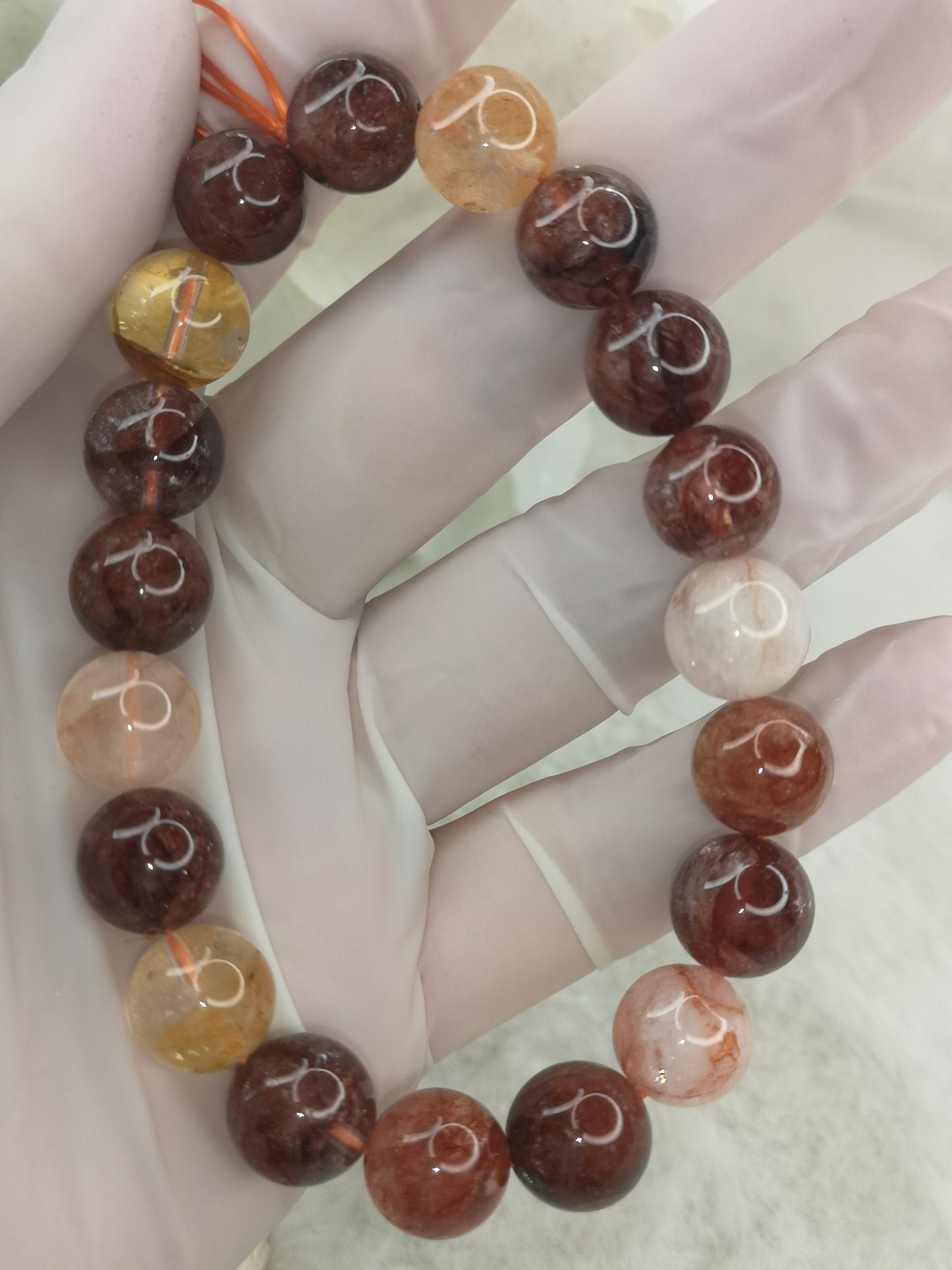 Feuerquartz Edelstein
Armband