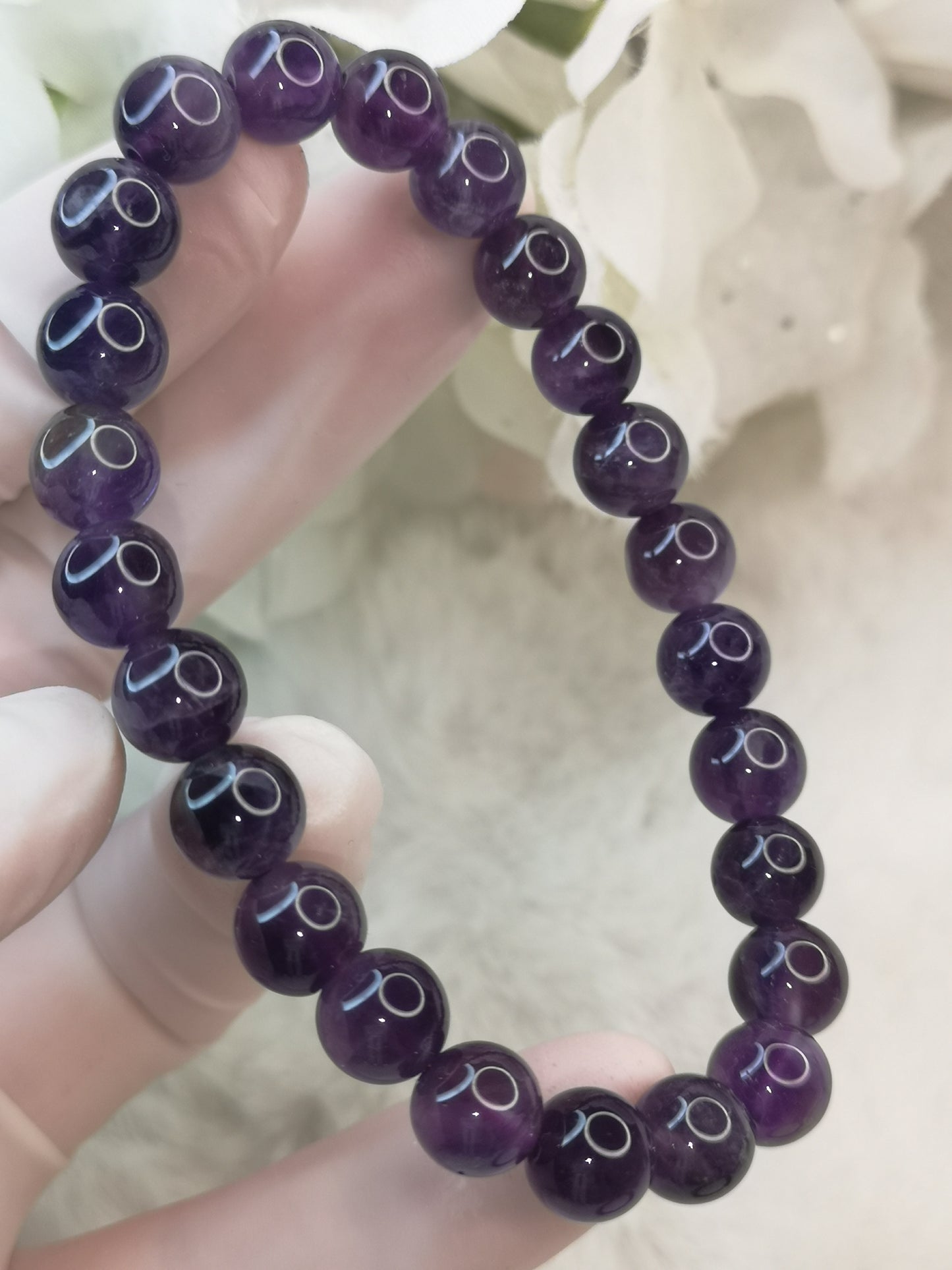Amethyst Edelstein Armband