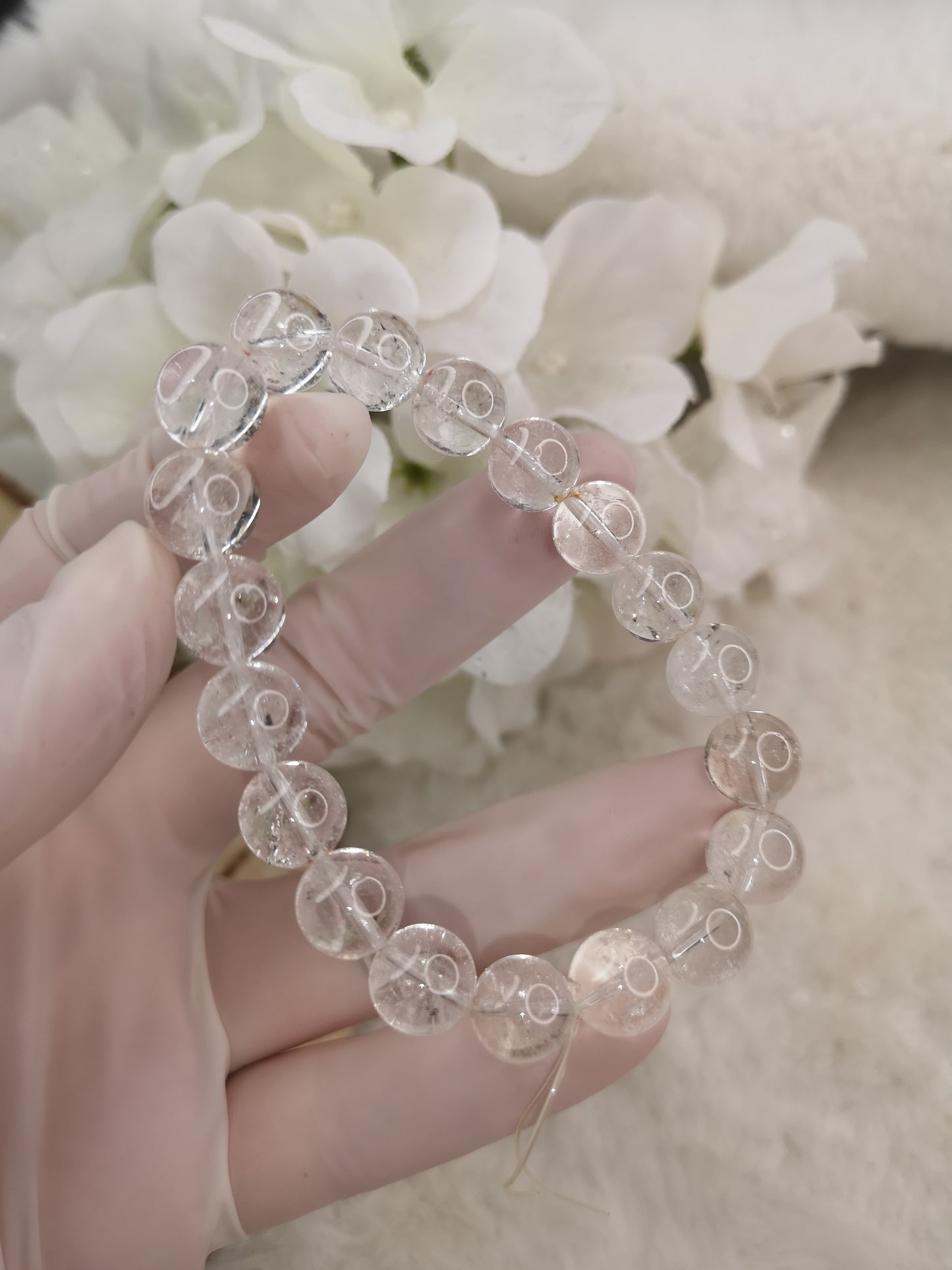 Bergkristall Edelstein Armband