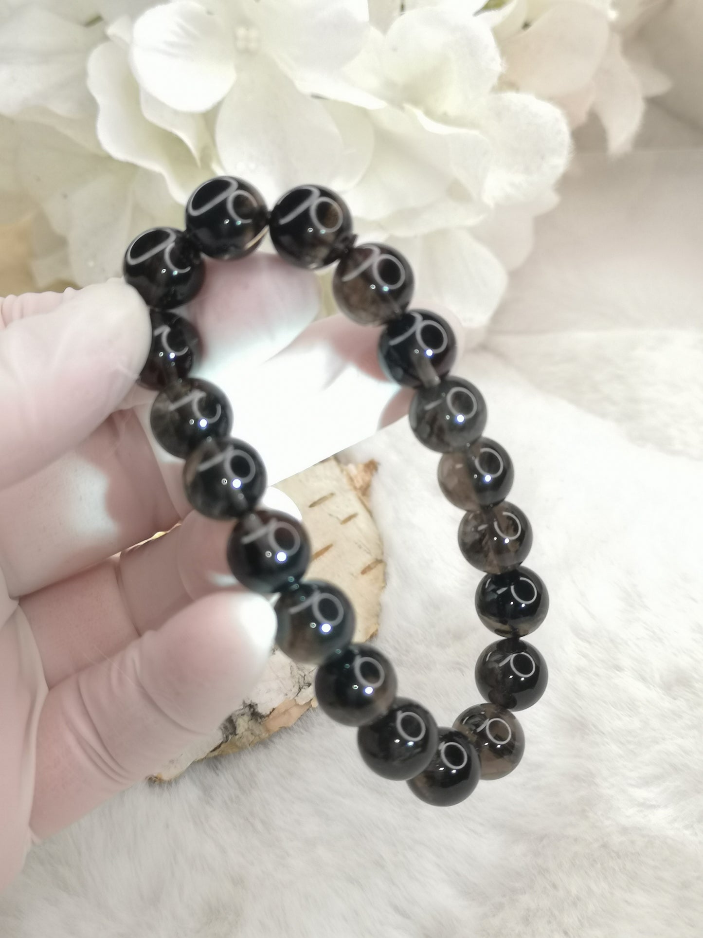 Rauch Quarz Edelstein Armband