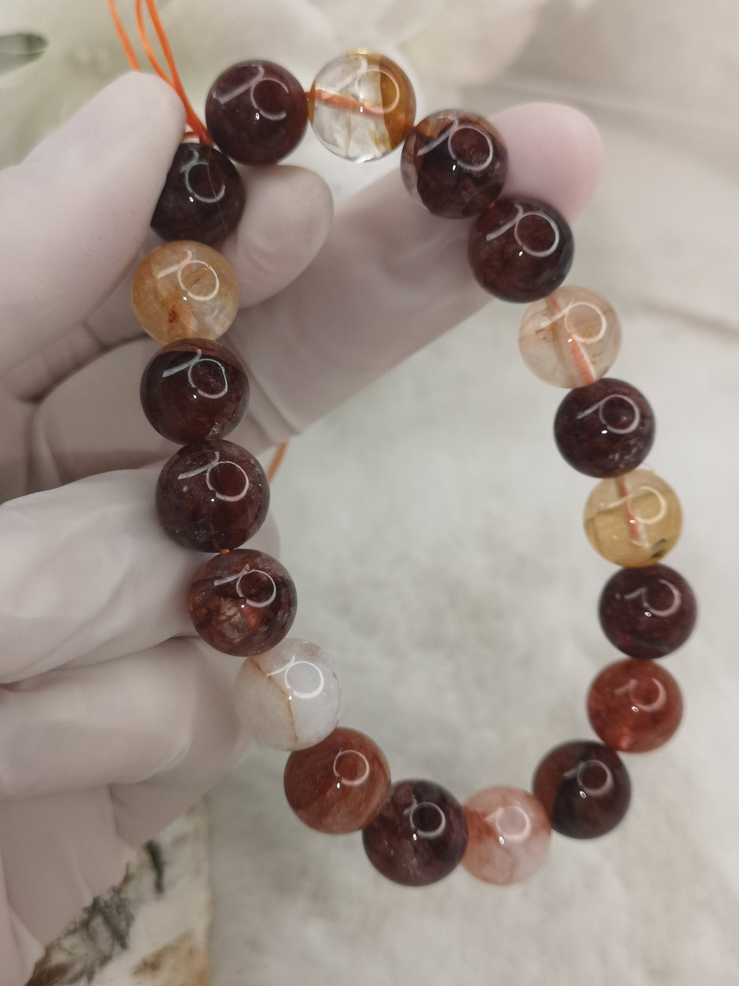 Feuerquartz Edelstein
Armband