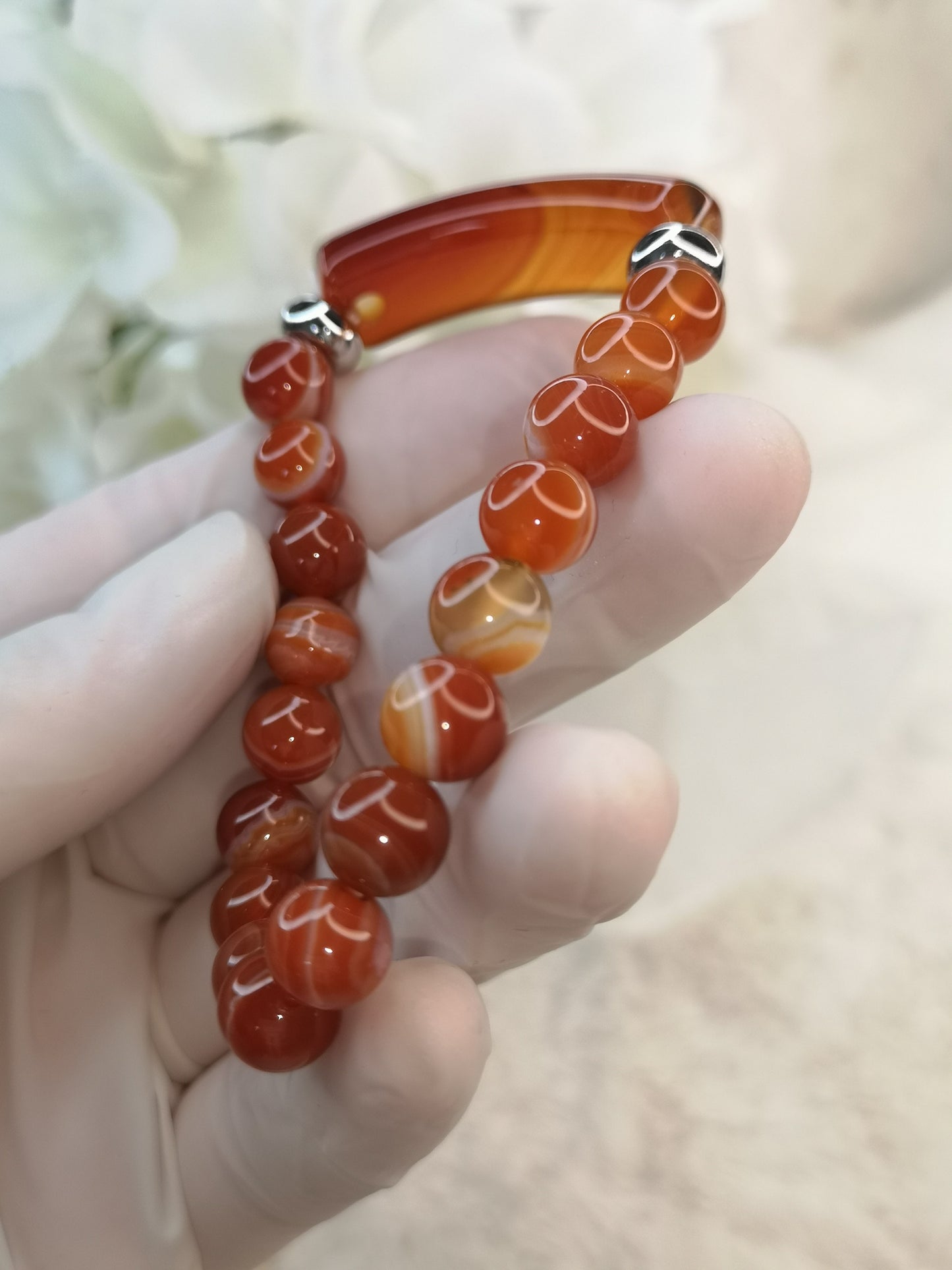 Carneol Edelstein Armband