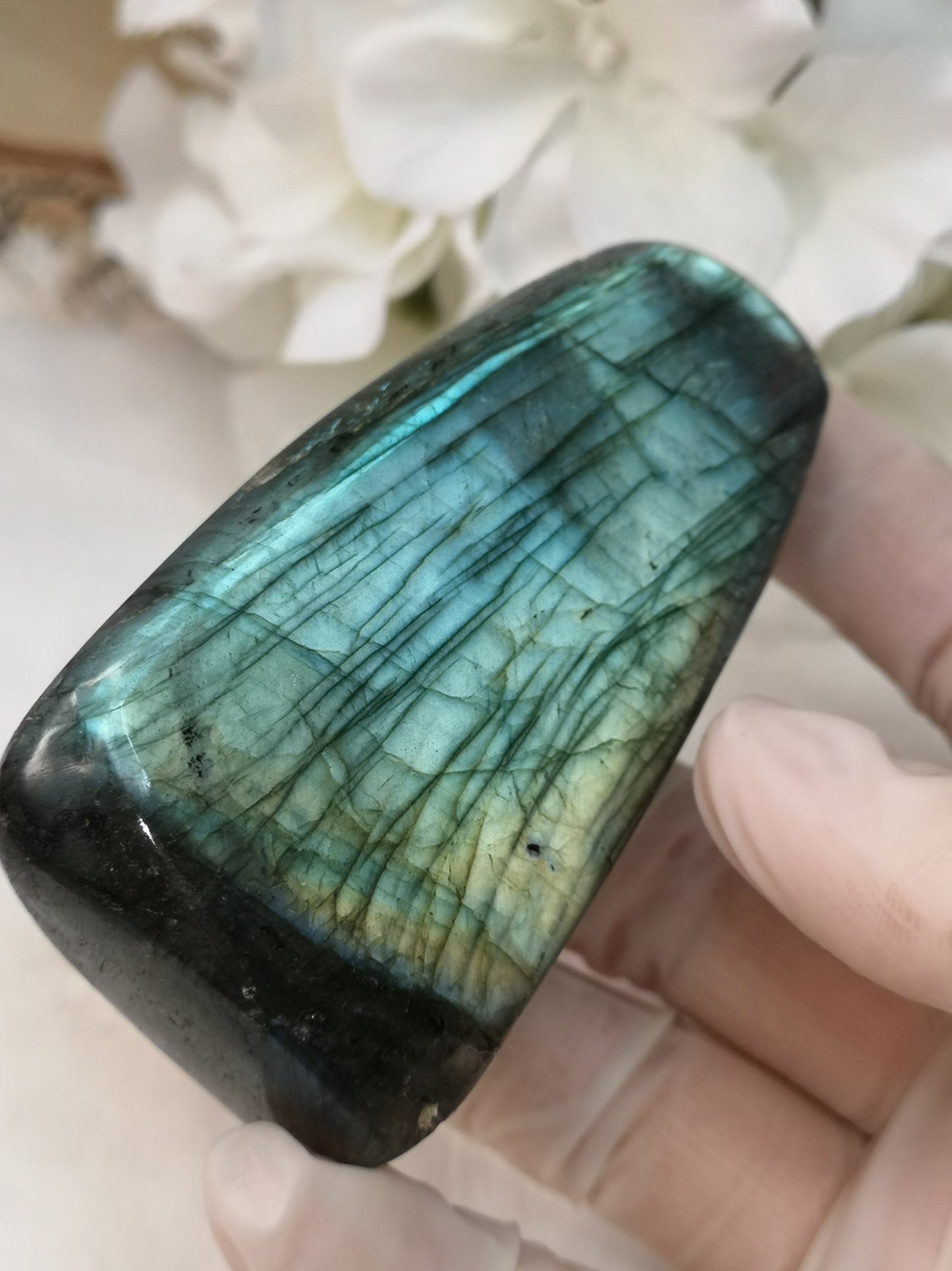 Labradorite Edelstein 
Freiform