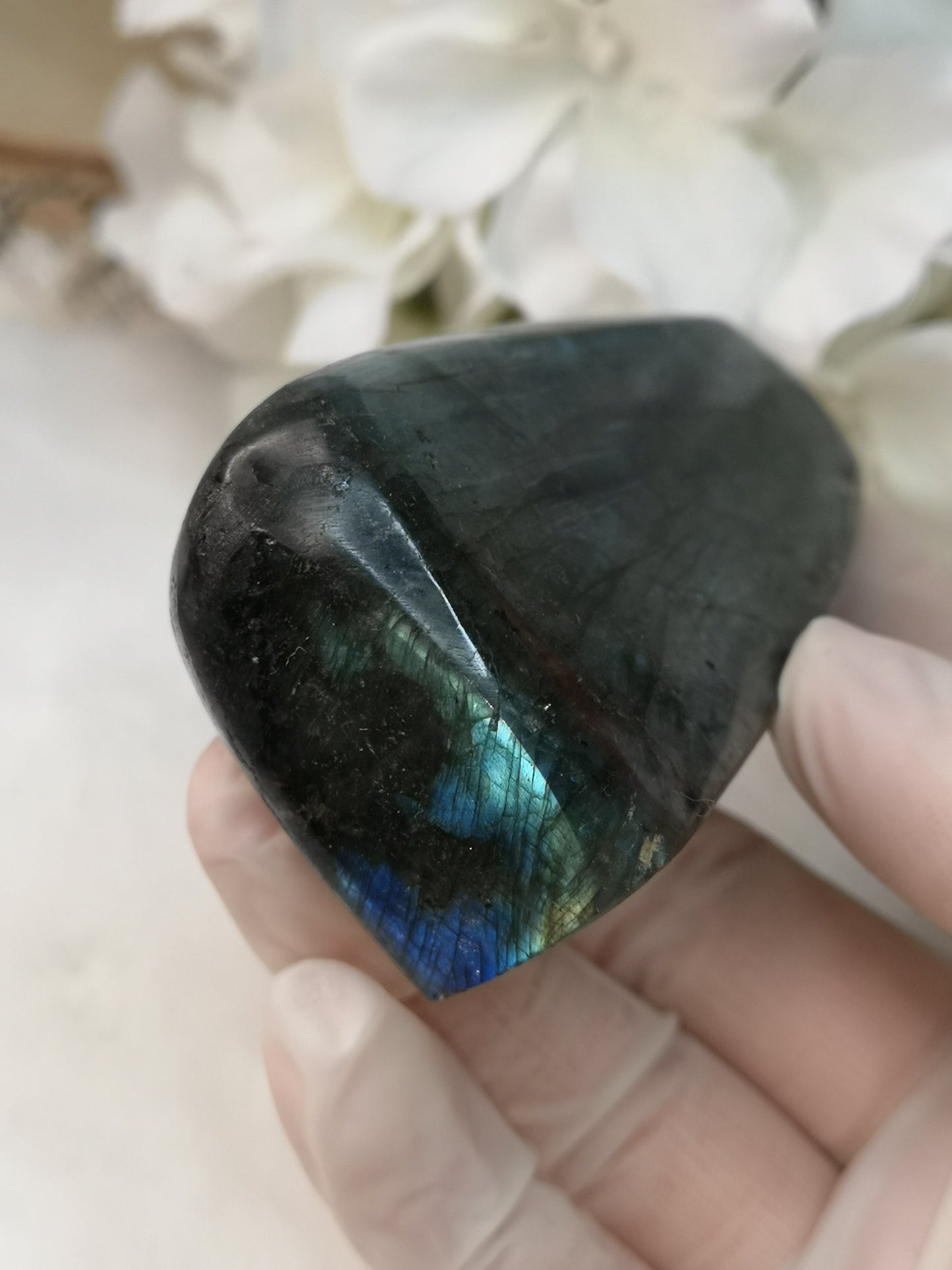 Labradorite Edelstein 
Freiform