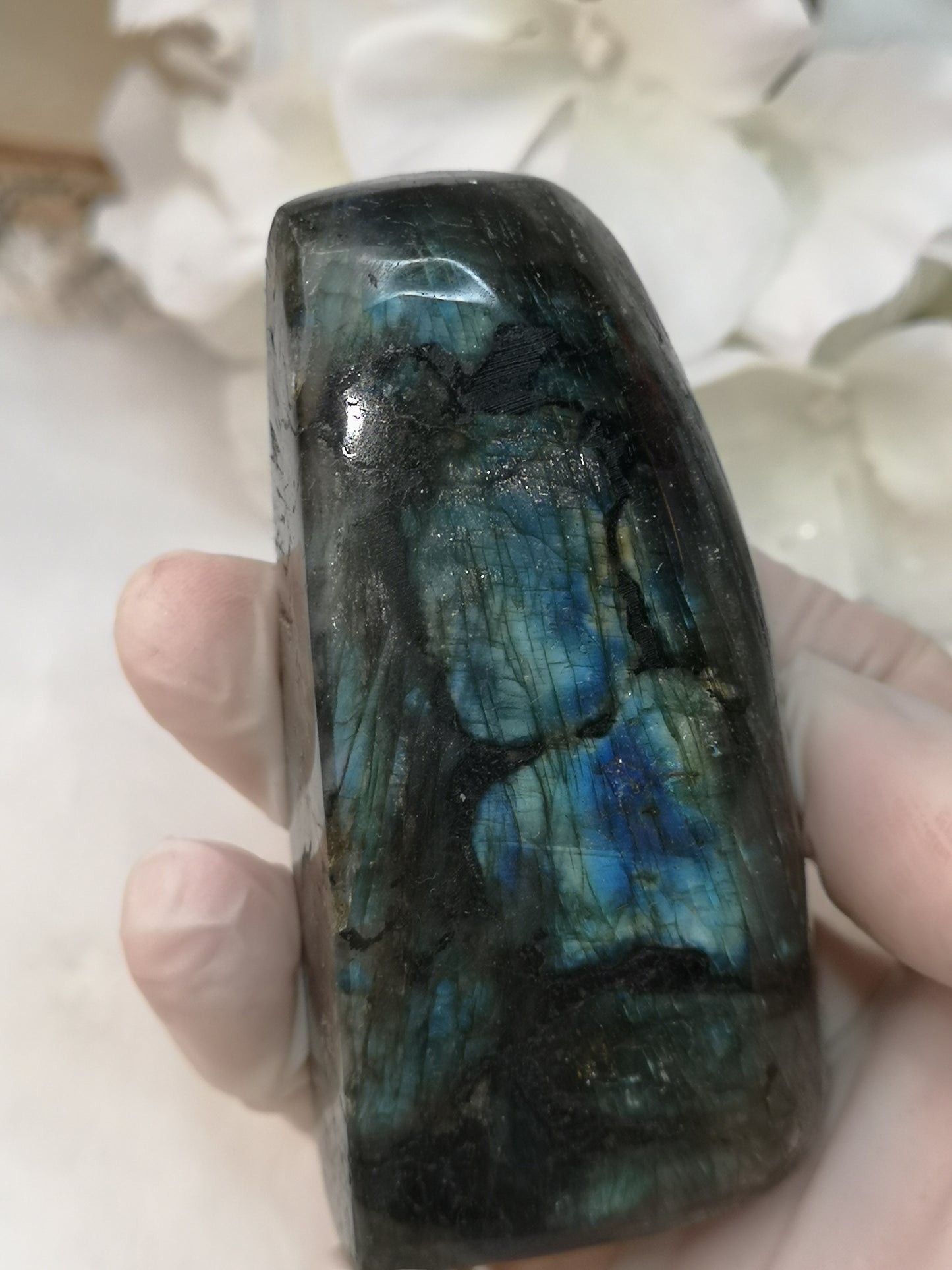 Labradorite Edelstein 
Freiform