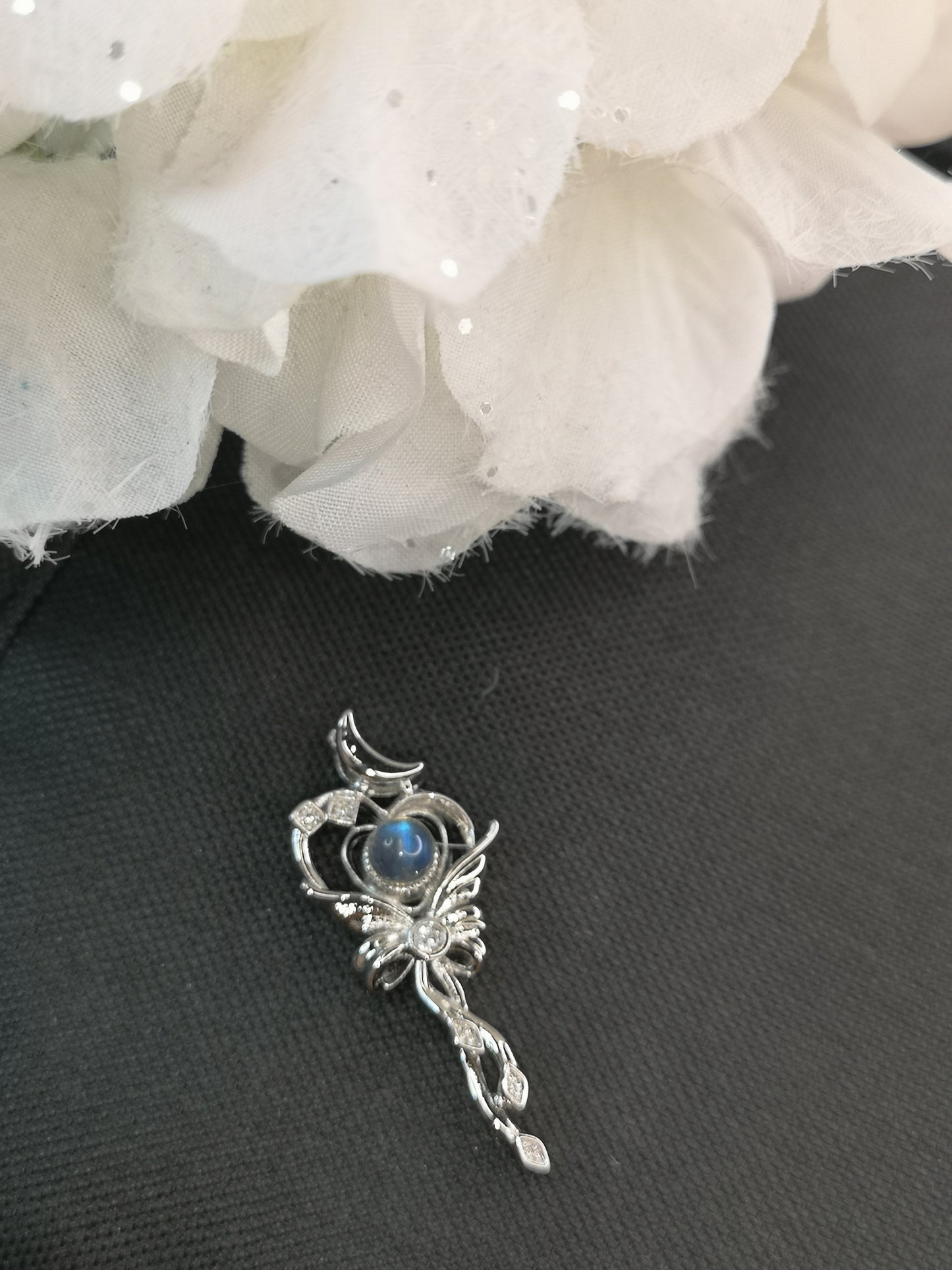 Labradorite Kupfer Ketten Anhänger Edelstein Schmuck