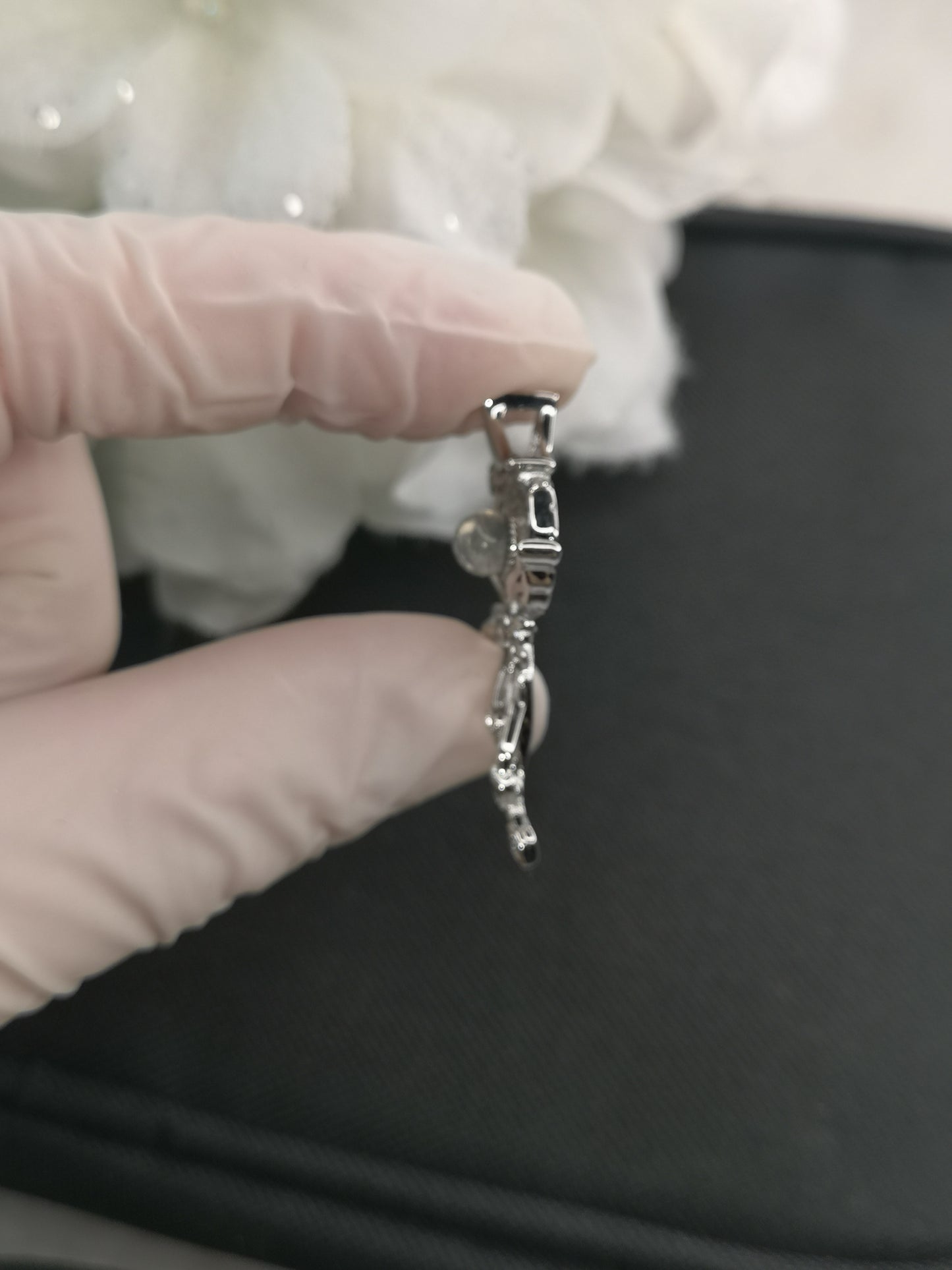 Labradorite Kupfer Ketten Anhänger Edelstein Schmuck