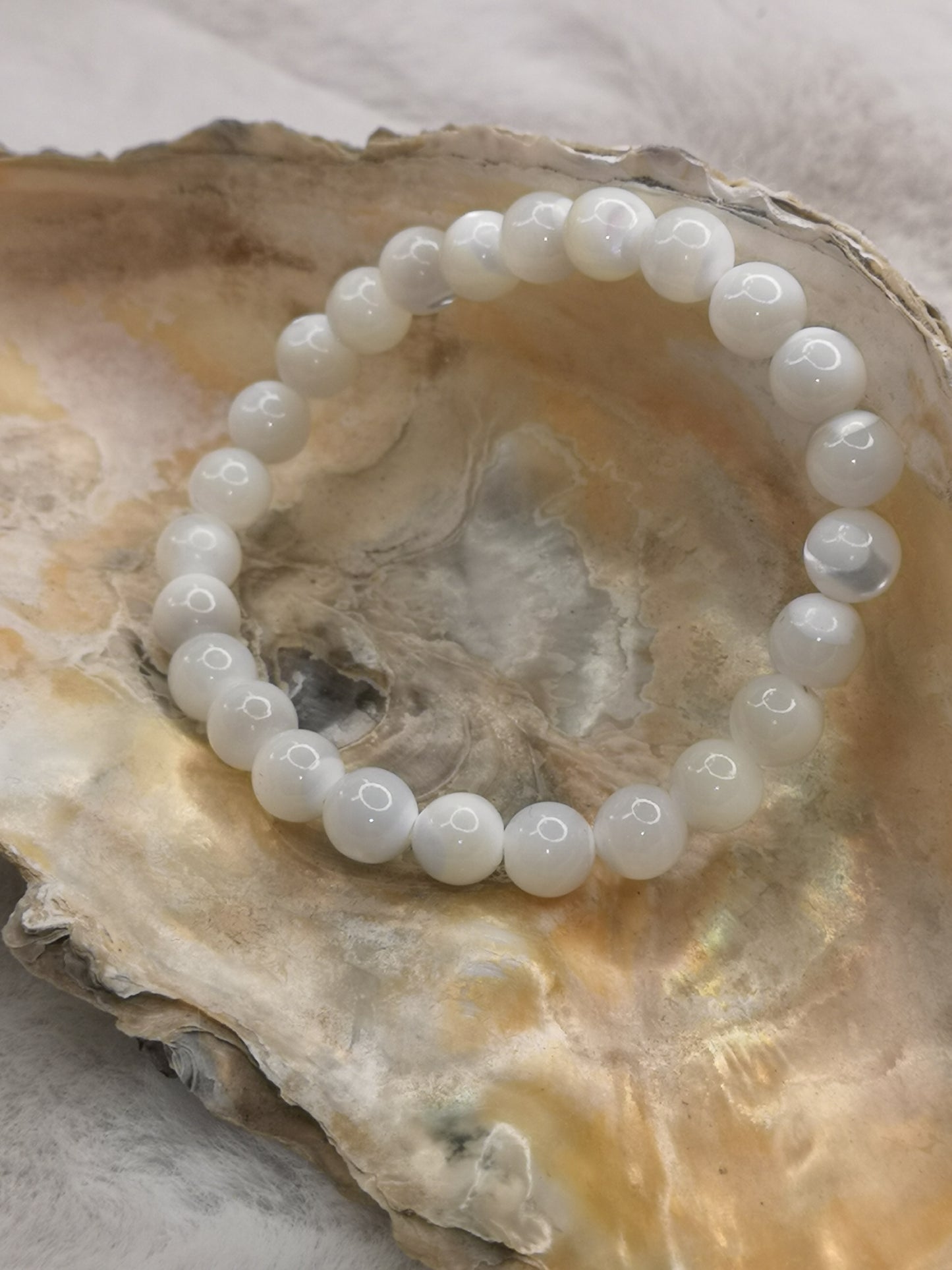 Shell 🐚 Stein Edelstein Armband