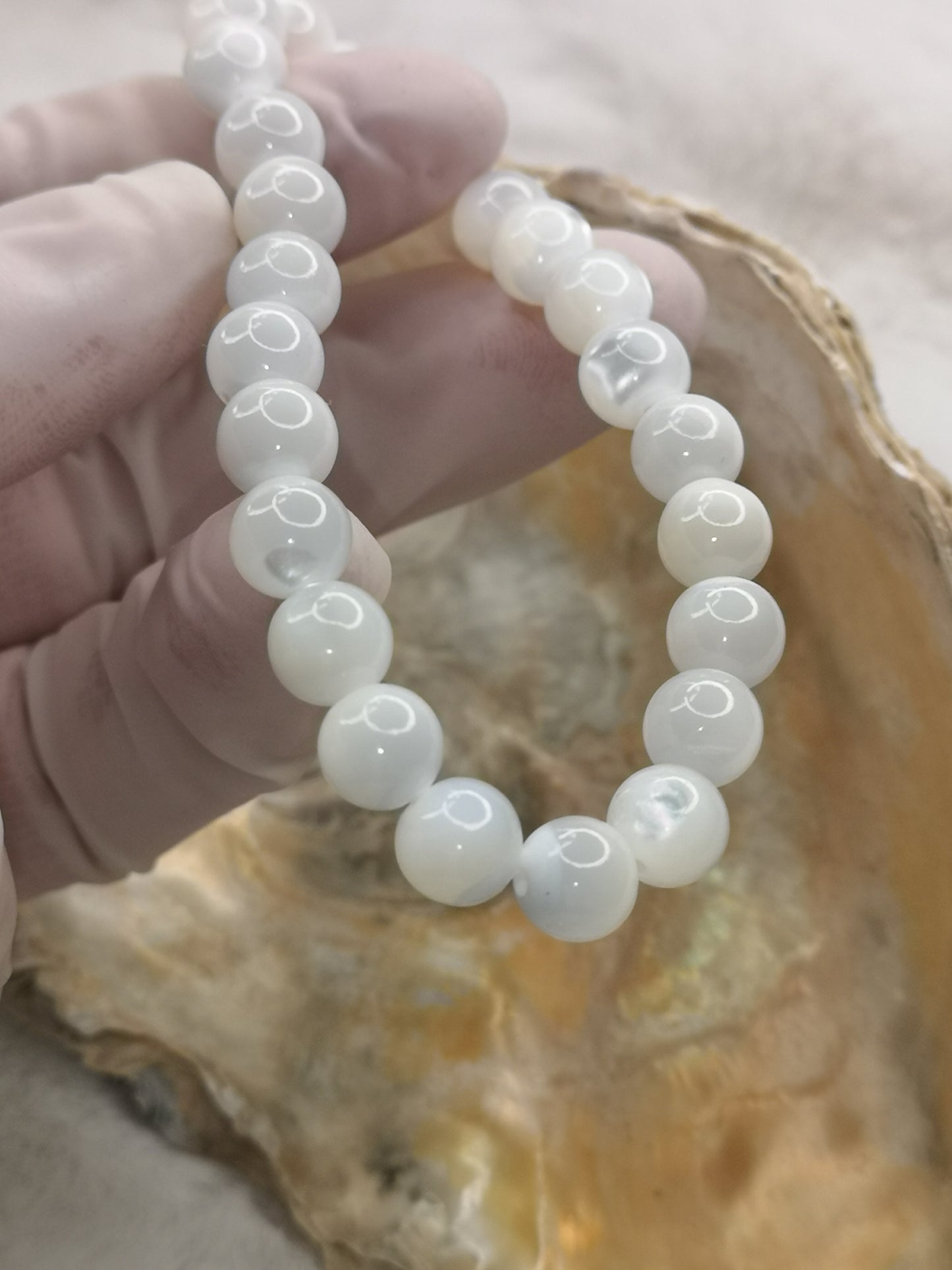 Shell 🐚 Stein Edelstein Armband