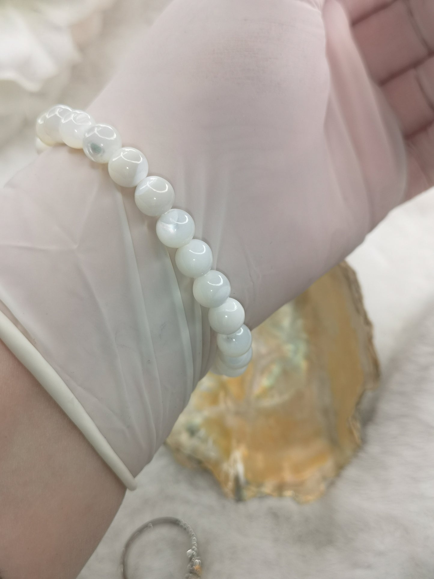 Shell 🐚 Stein Edelstein Armband