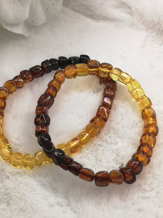 Bernstein Amber Armband Edelstein Crystal #dayza