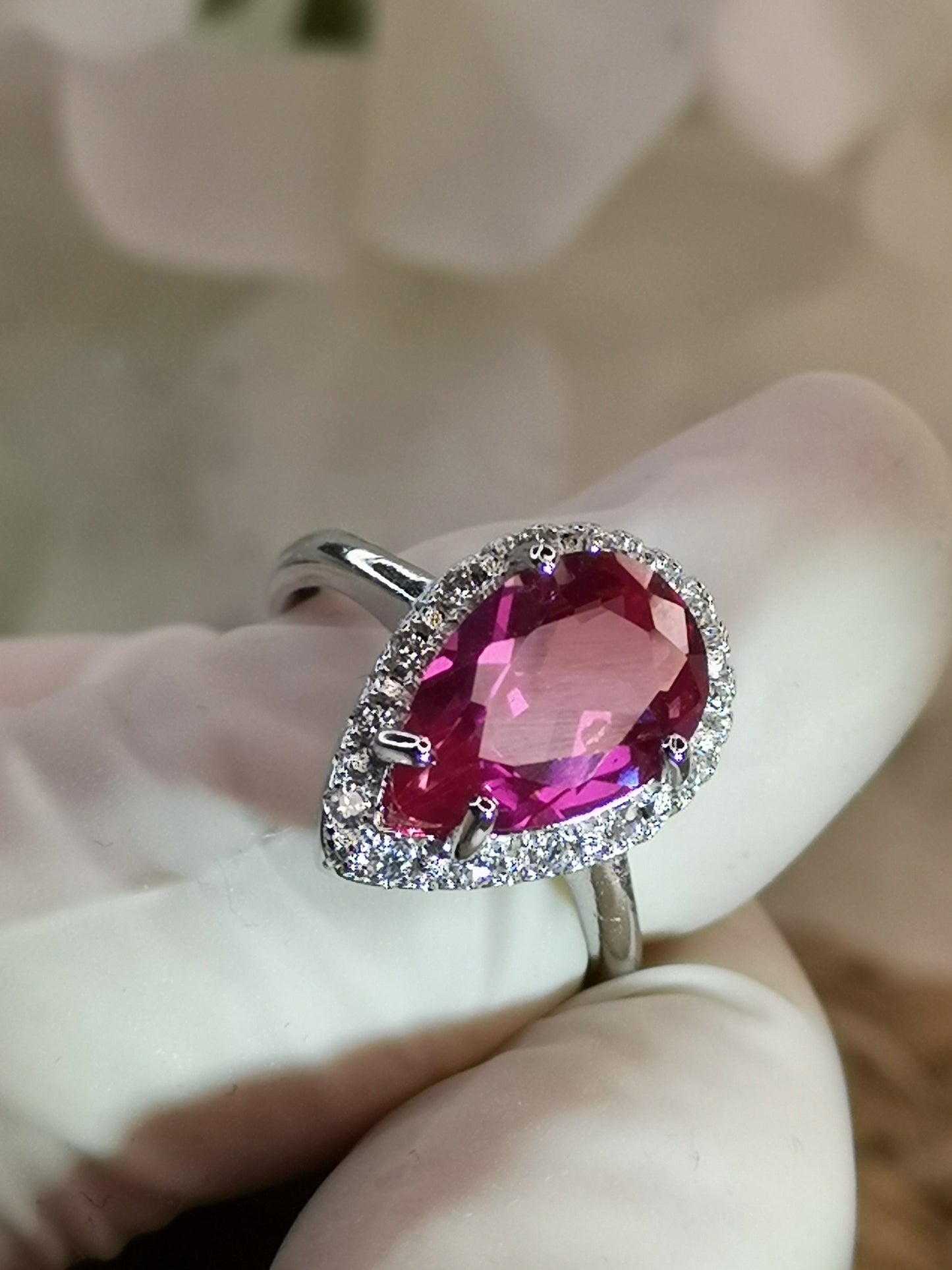 Alexandrite Edelstein Crystal Kupfer Ring