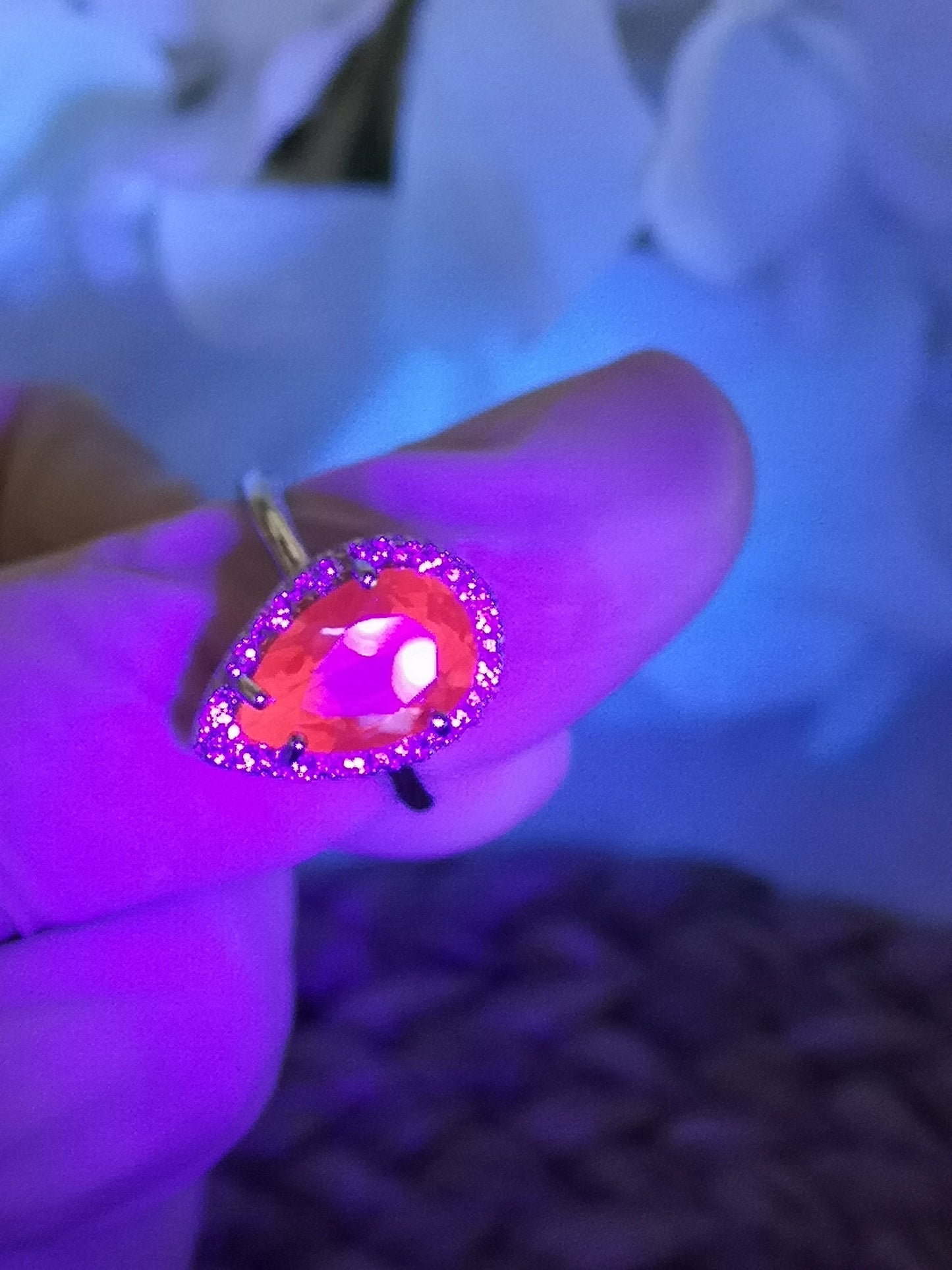 Alexandrite Edelstein Crystal Kupfer Ring