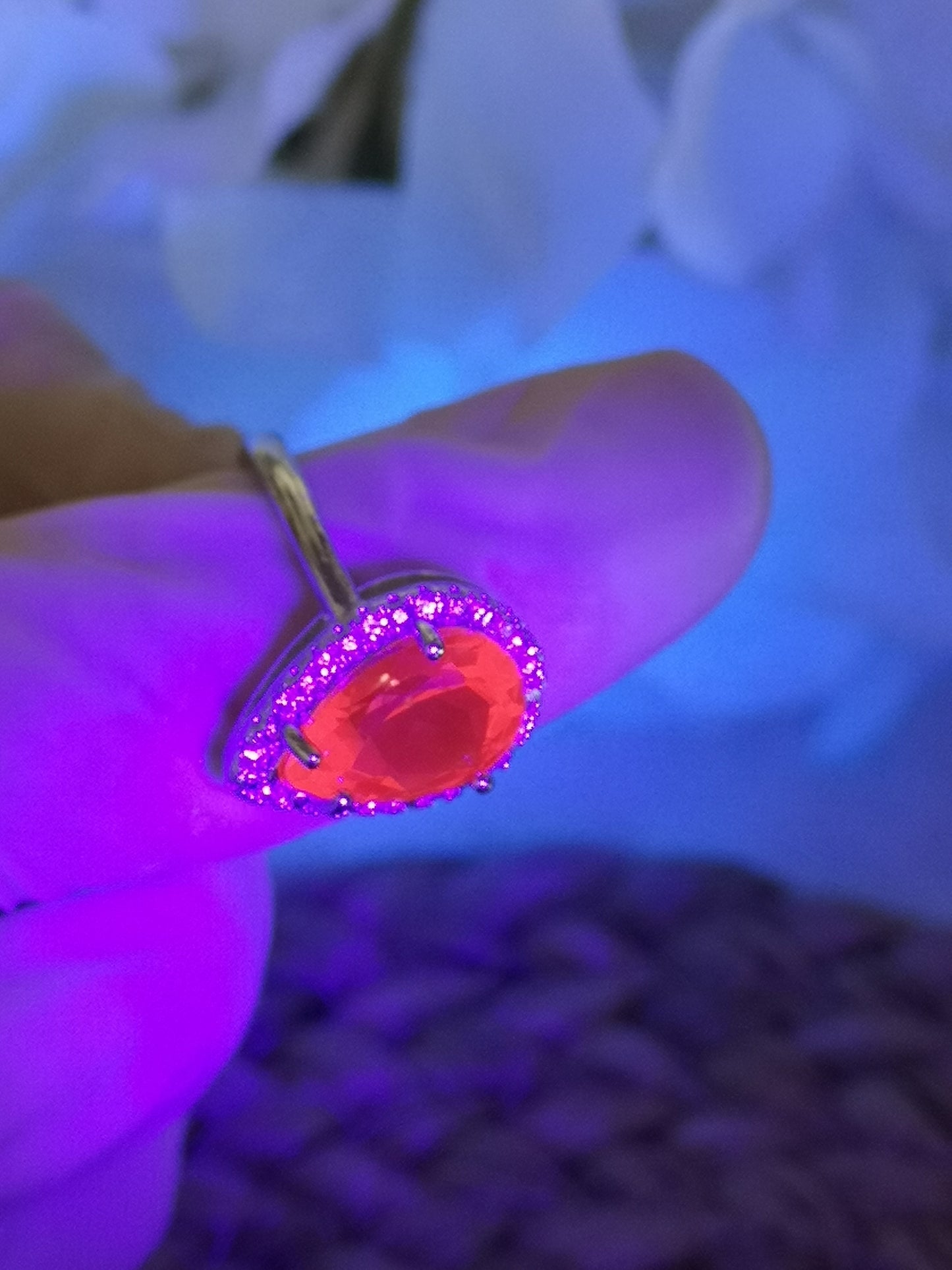 Alexandrite Edelstein Crystal Kupfer Ring
