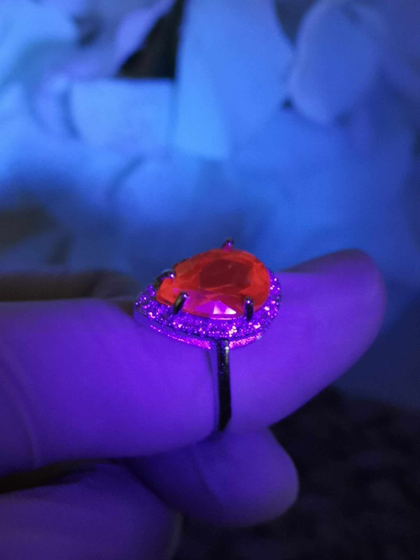 Alexandrite Edelstein Crystal Kupfer Ring