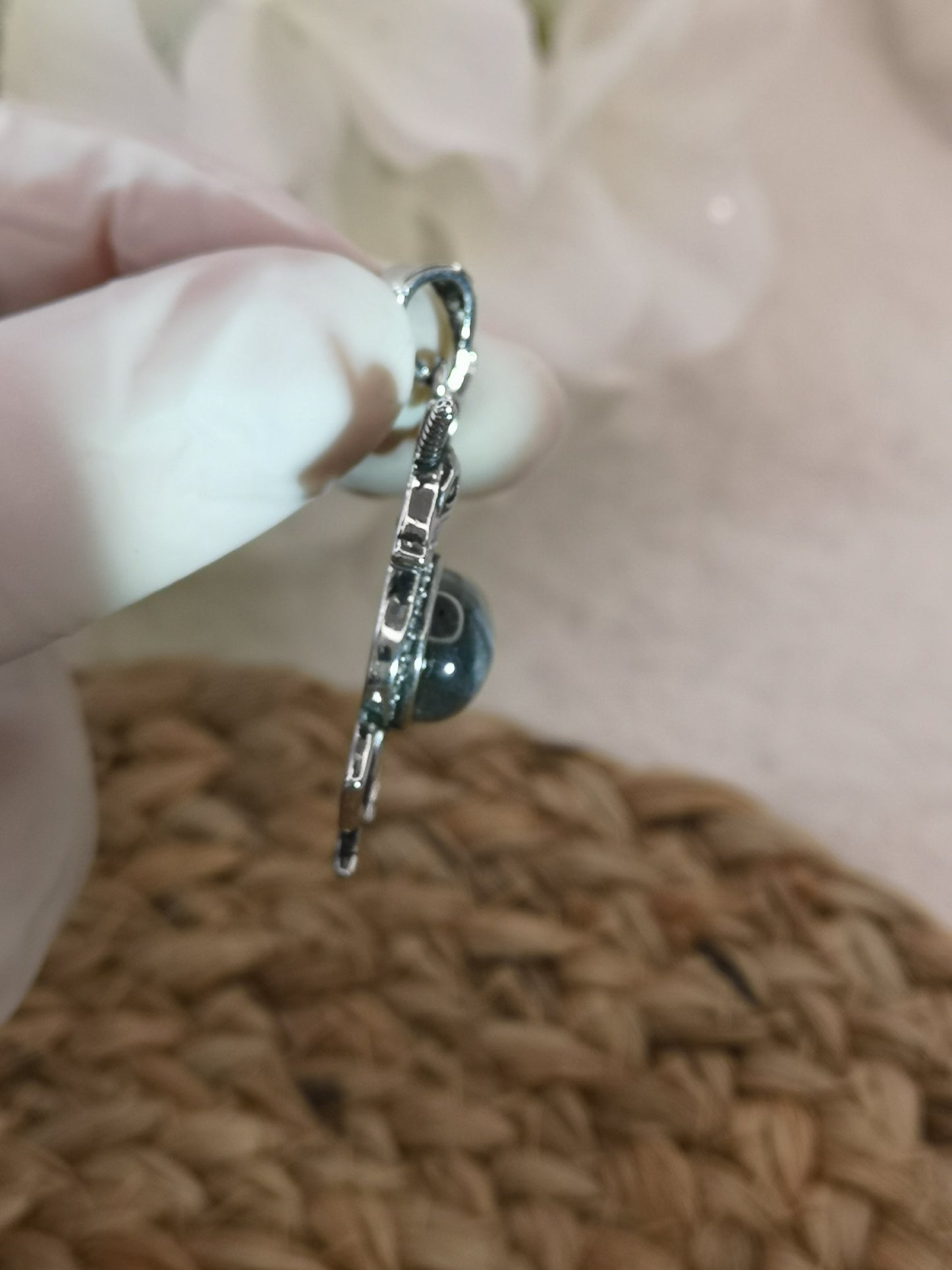 Labradorite Edelstein Einhorn Kupfer Ketten Anhänger #dayza