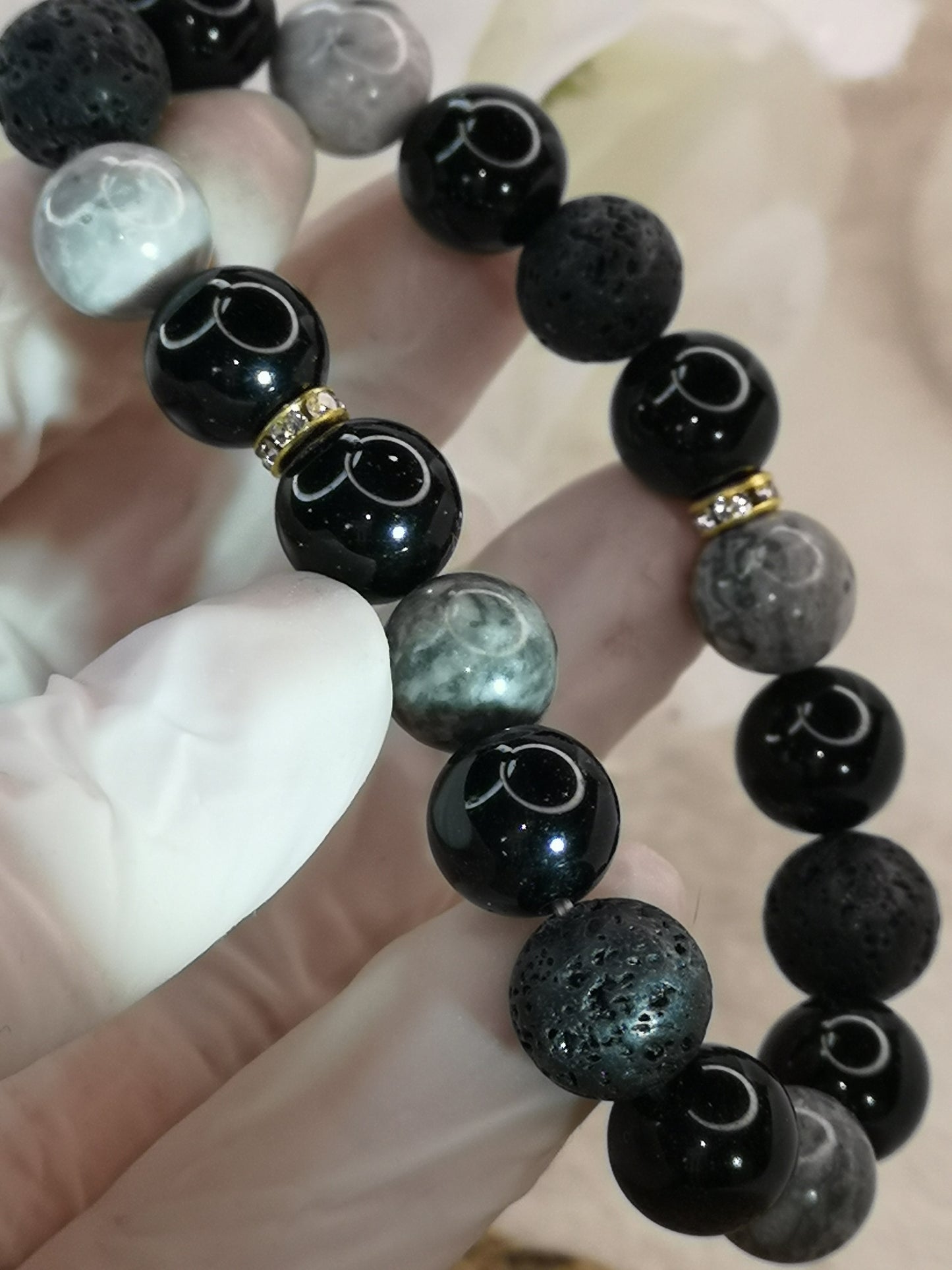 Warrior-Night 10mm Armbamd Edelstein Crystal #dayza