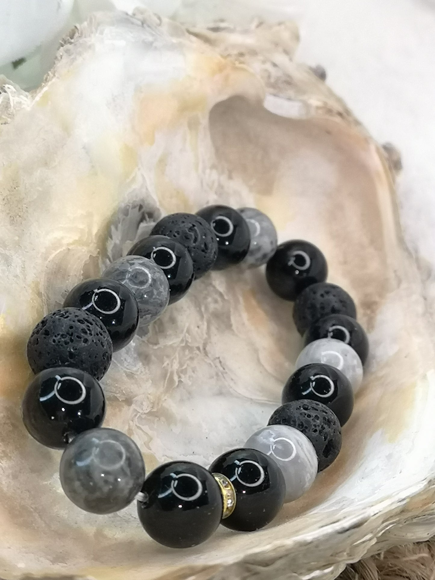 Warrior-Night 10mm Armbamd Edelstein Crystal #dayza