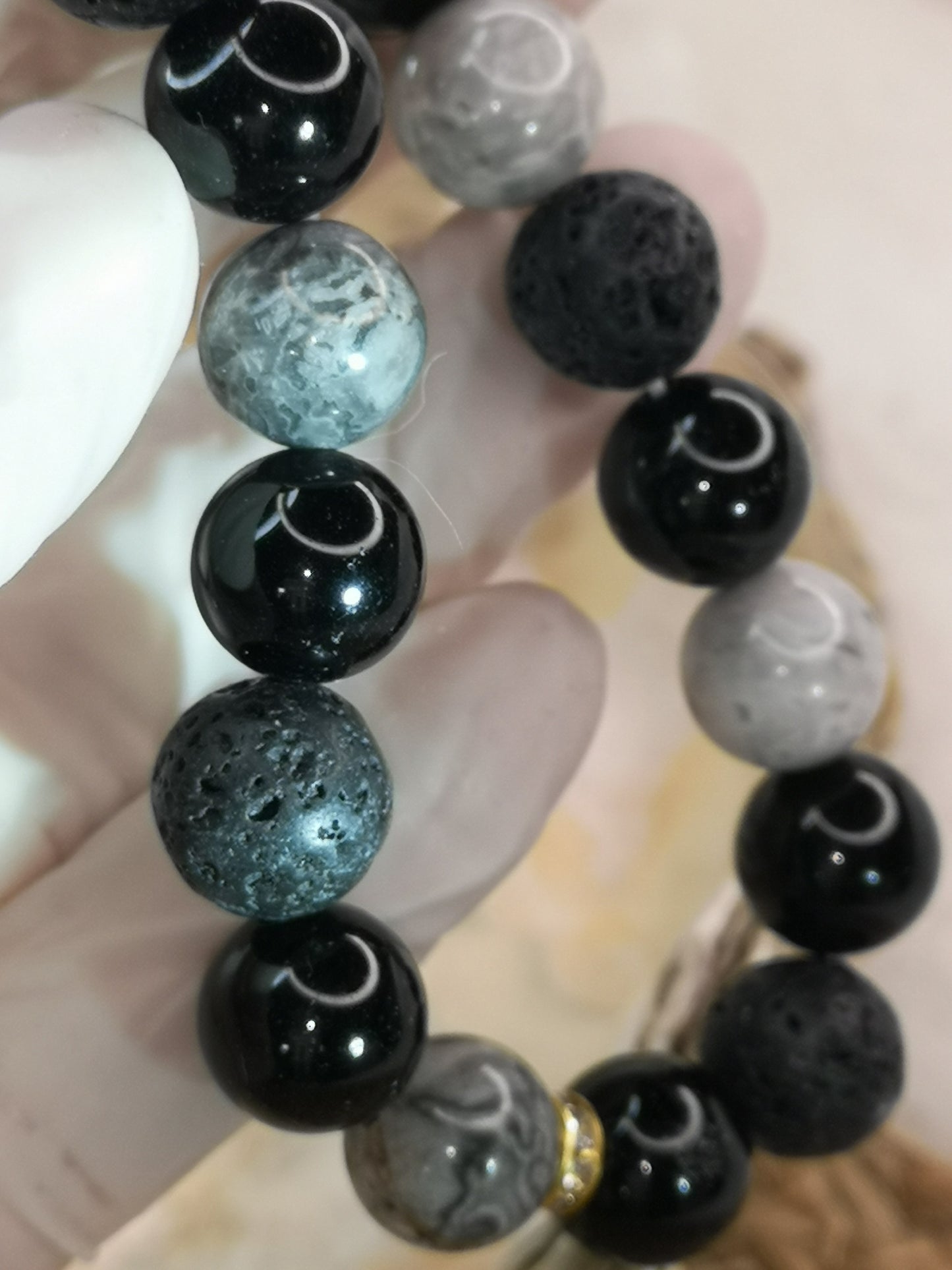 Warrior-Night 10mm Armbamd Edelstein Crystal #dayza