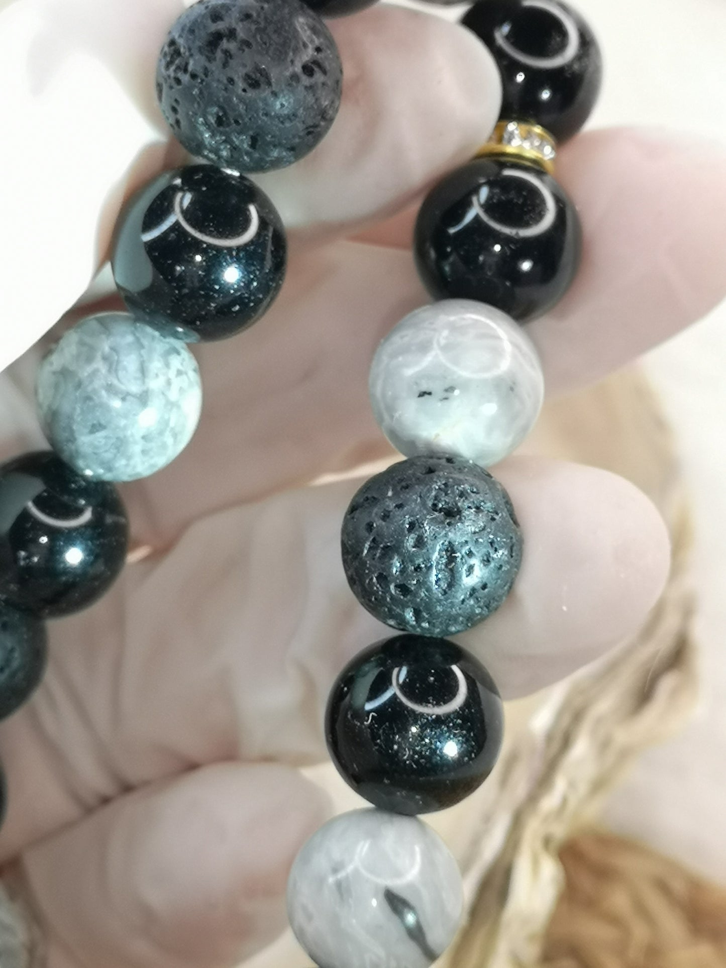 Warrior-Night 10mm Armbamd Edelstein Crystal #dayza