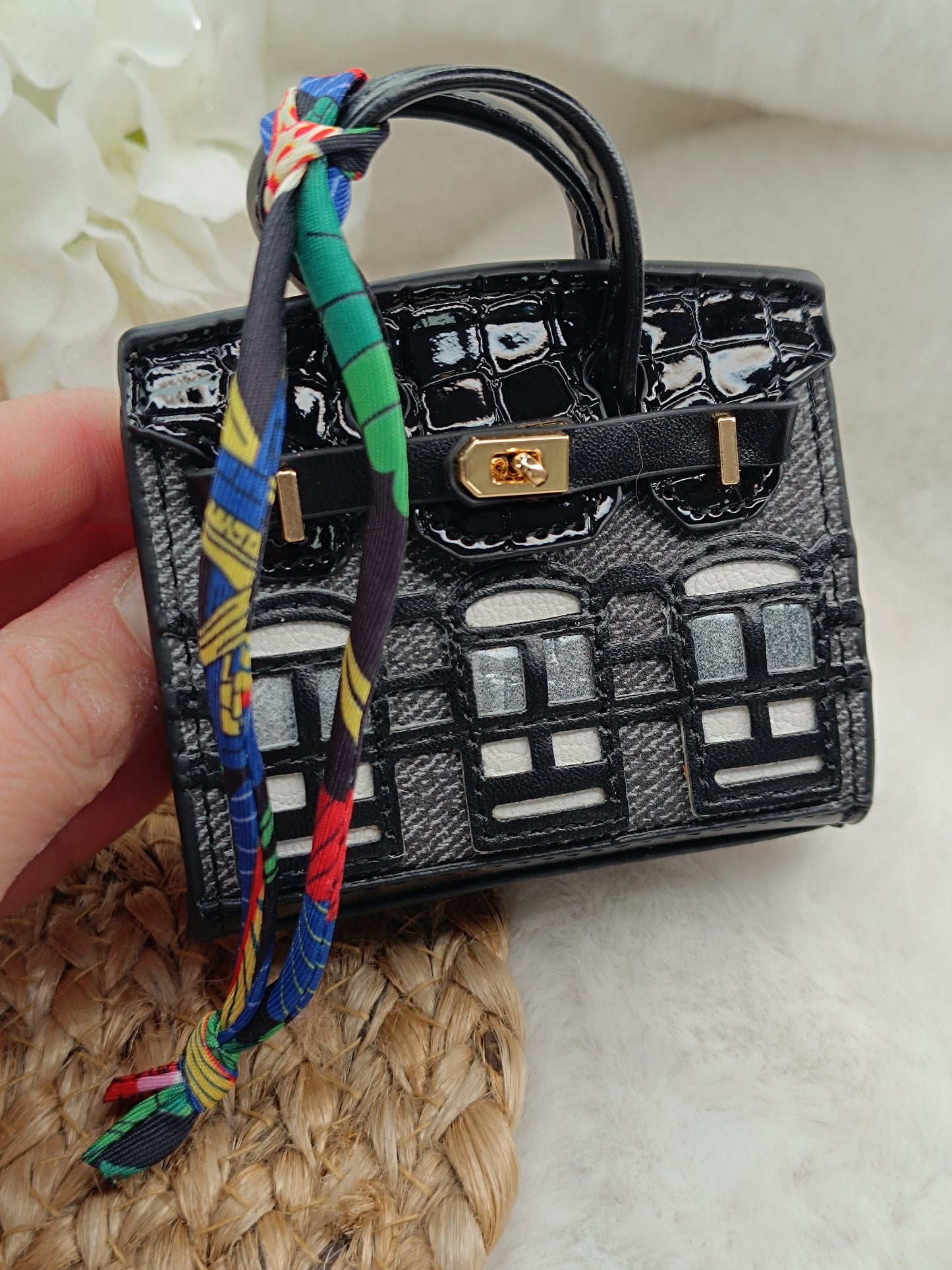 Mini Handtasche like Birkin Bag