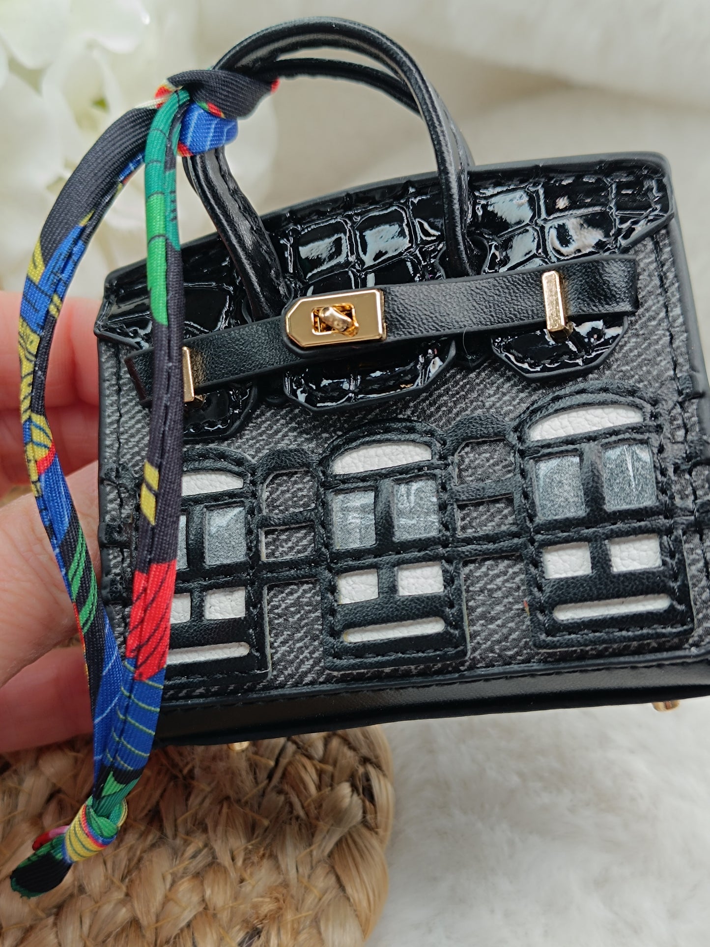 Mini Handtasche like Birkin Bag