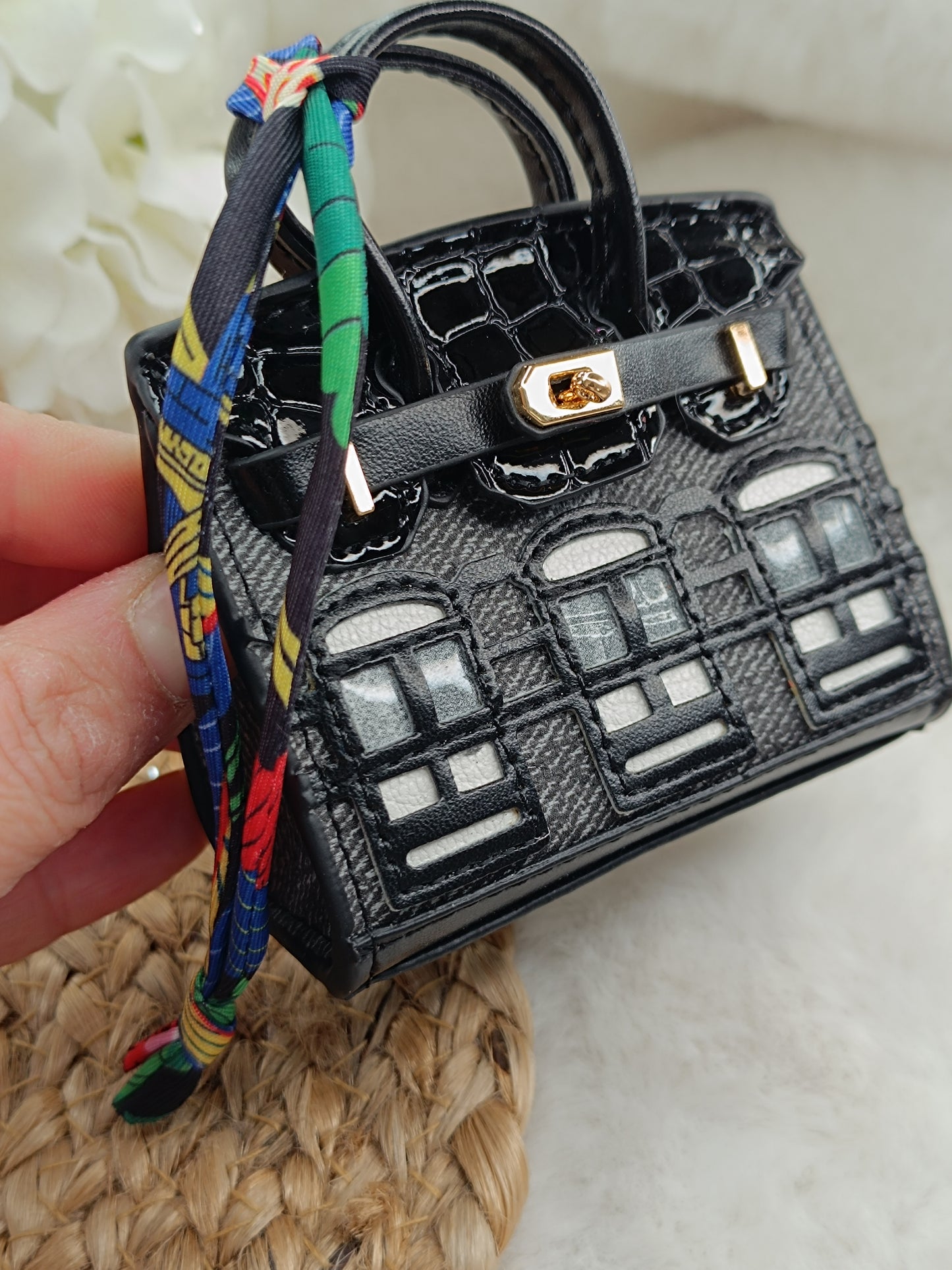 Mini Handtasche like Birkin Bag