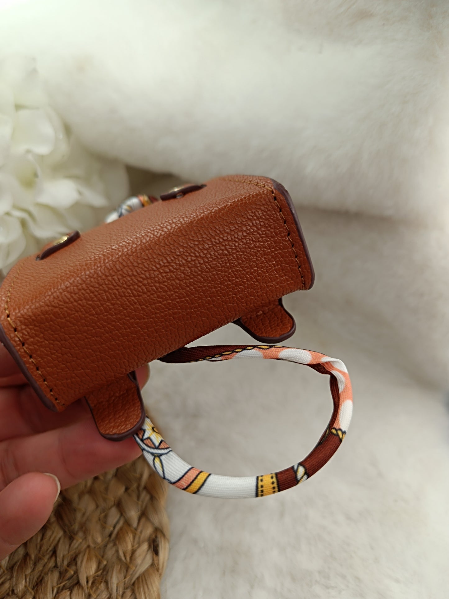 Mini Handtasche like Birkin a back Accessoire Geldbörse Dekoration