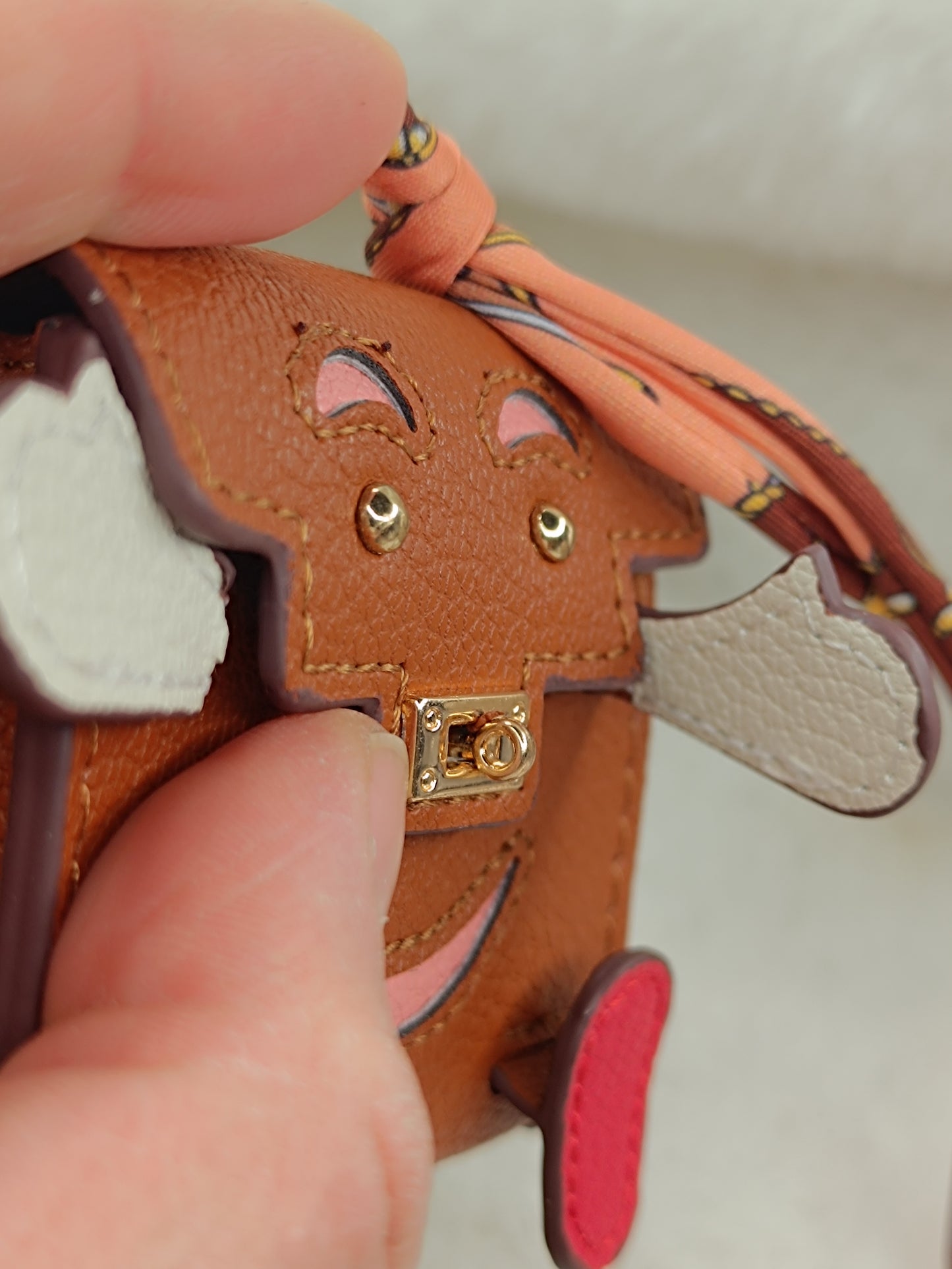 Mini Handtasche like Birkin a back Accessoire Geldbörse Dekoration