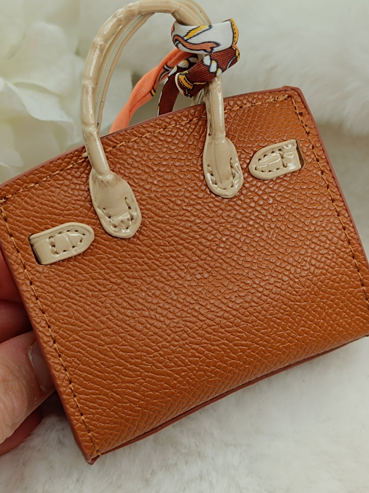 Mini Handtasche like Birkin Bag Geldbörse, Anhänger